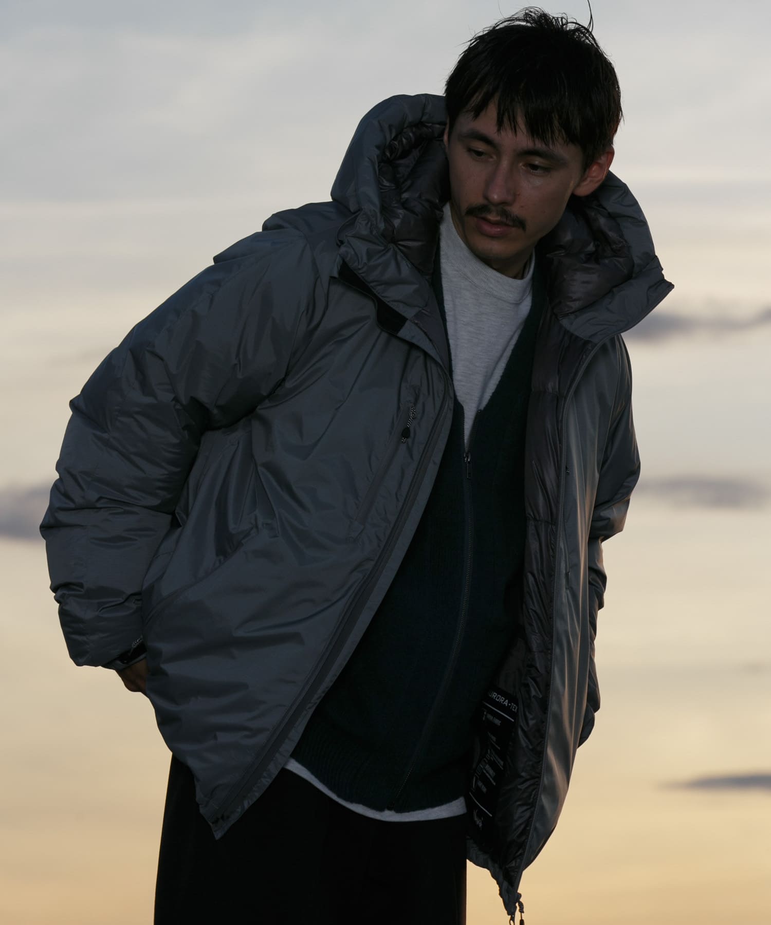 『別注』NANGA×DOORS　AURORA TEX DOWN PARKA Monument S