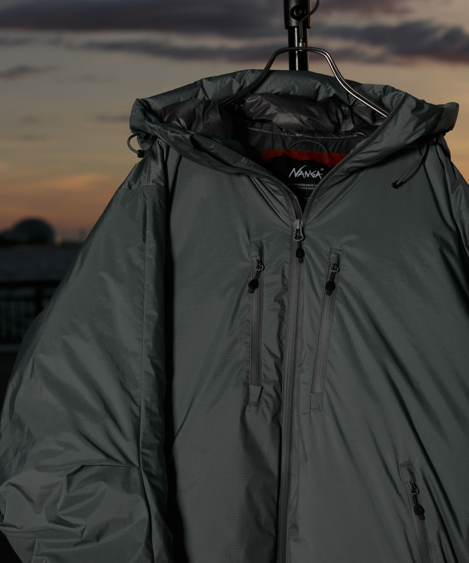 『別注』NANGA×DOORS　AURORA TEX DOWN PARKA Monument M