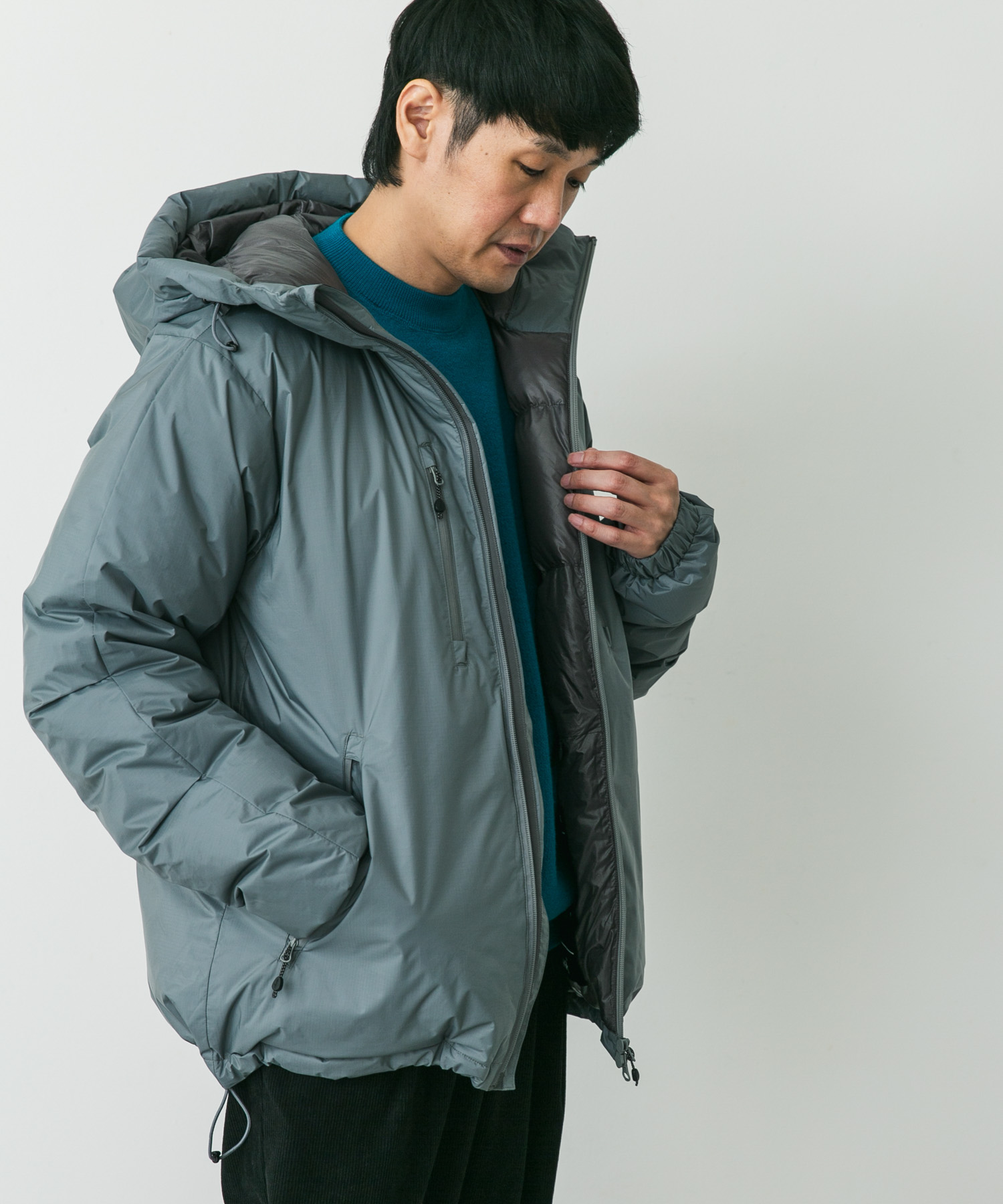 『別注』NANGA×DOORS　AURORA TEX DOWN PARKA Monument L