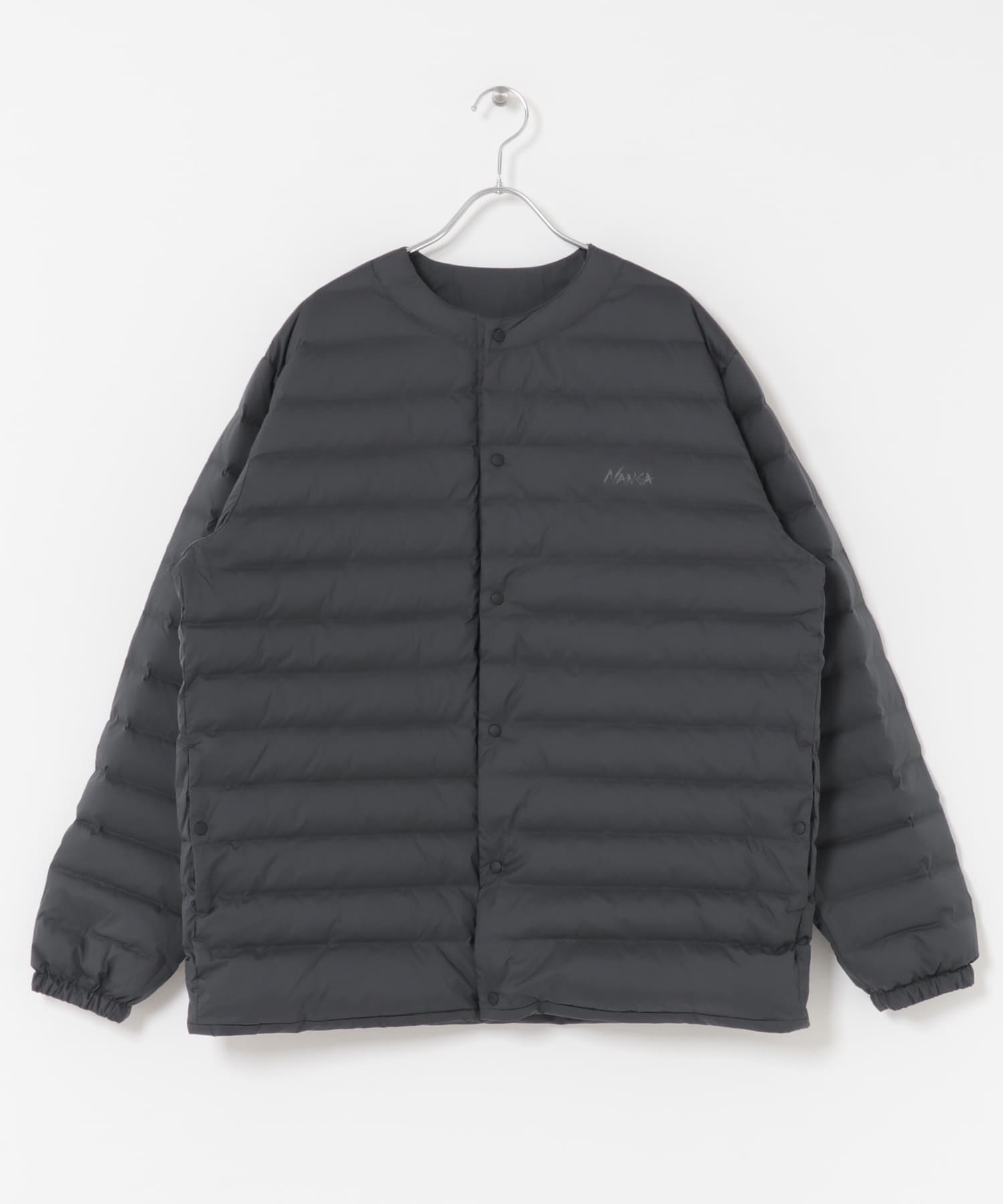『別注』NANGA×DOORS　REVERSIBLE DOWN JACKET Charcoal S