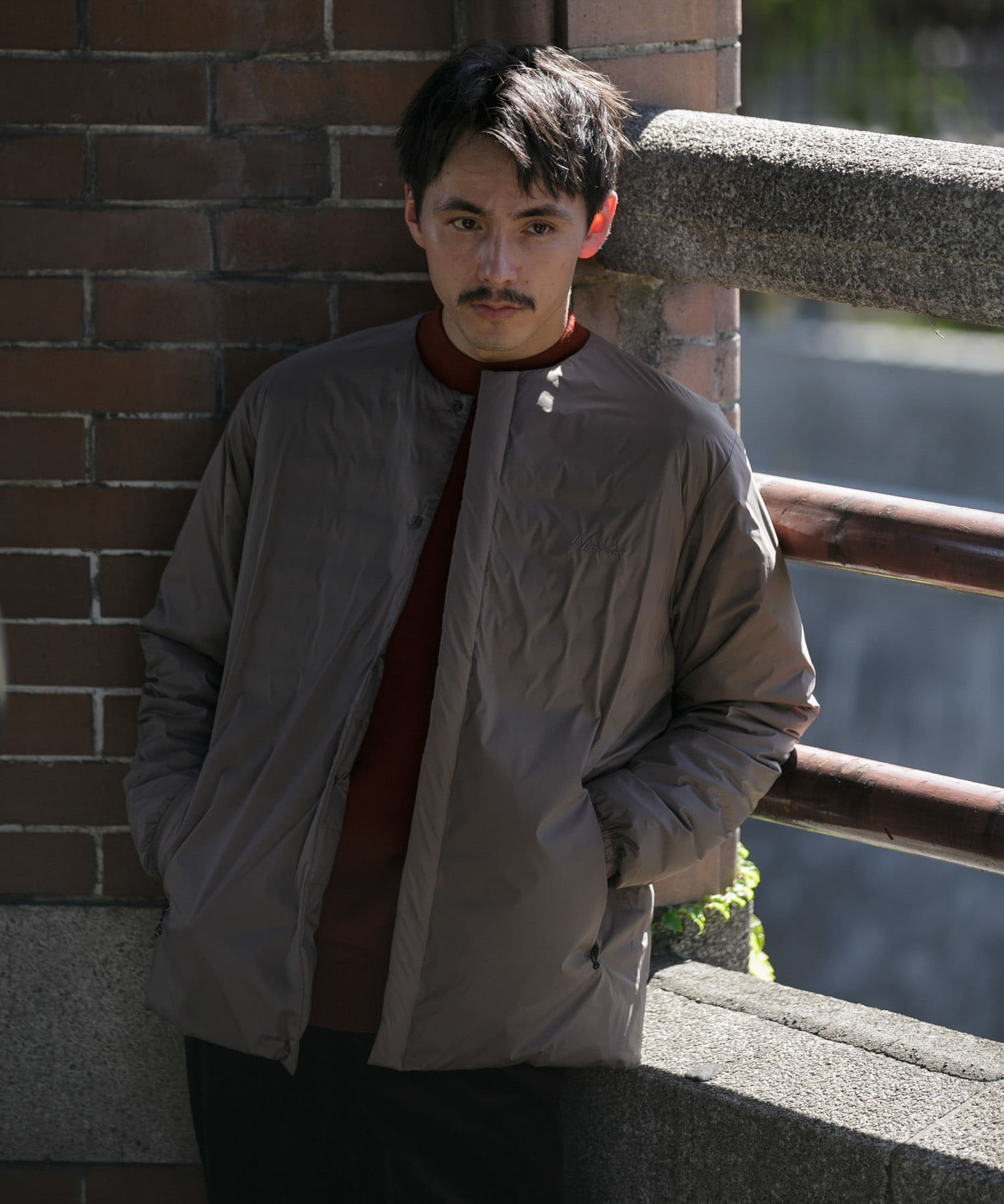 『別注』NANGA×DOORS　REVERSIBLE DOWN JACKET Mocha S