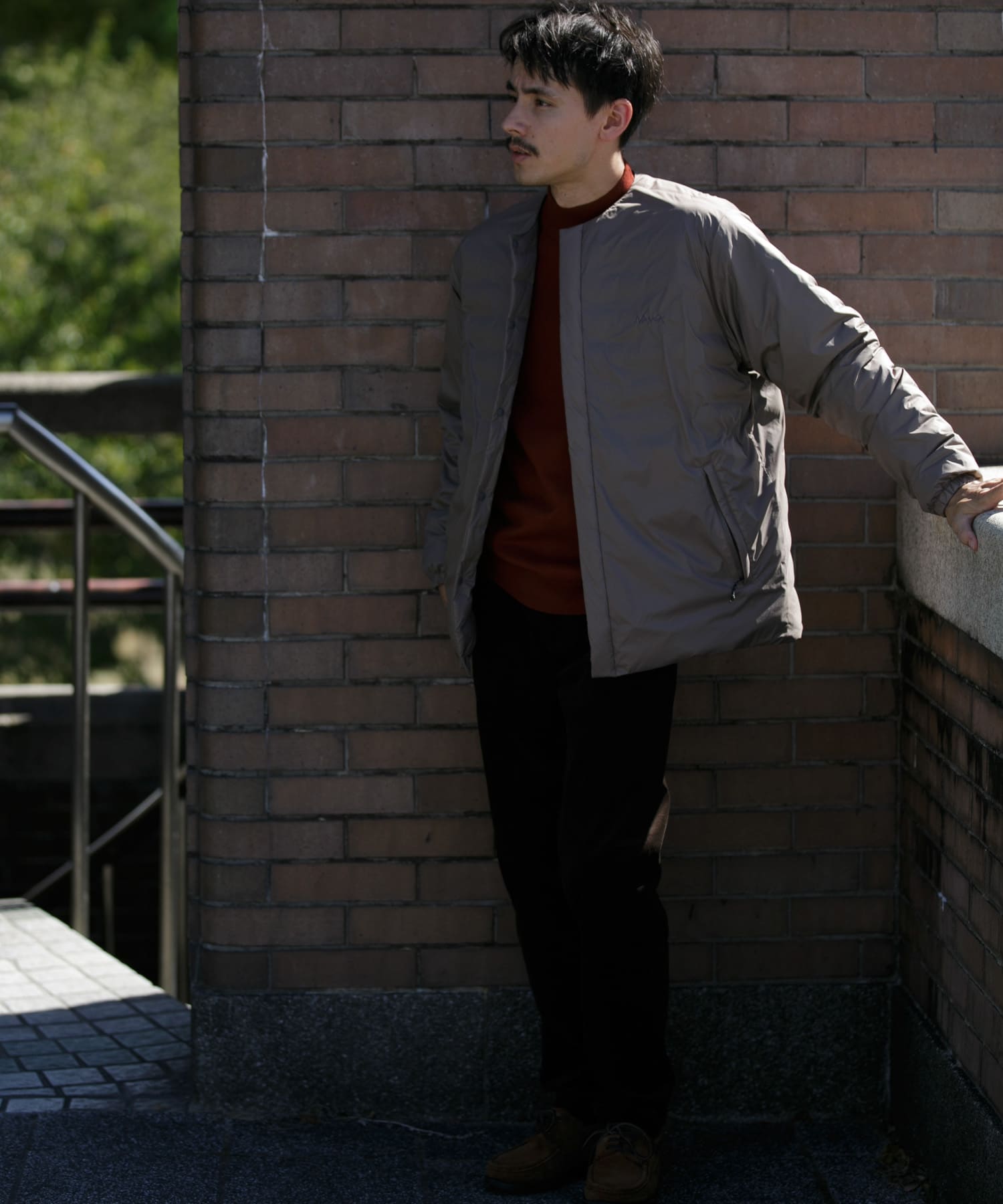 『別注』NANGA×DOORS　REVERSIBLE DOWN JACKET Mocha M