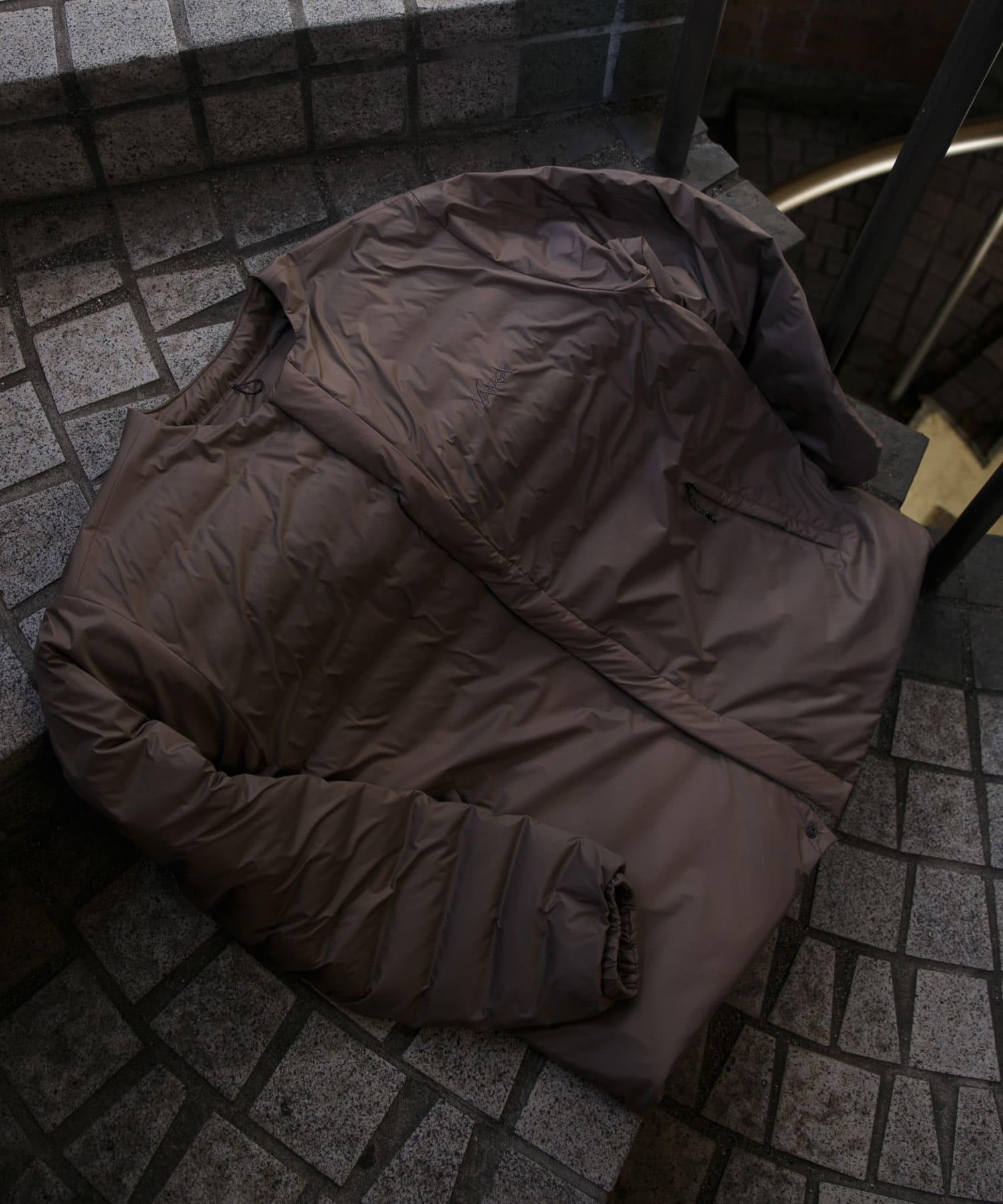 『別注』NANGA×DOORS　REVERSIBLE DOWN JACKET Mocha M