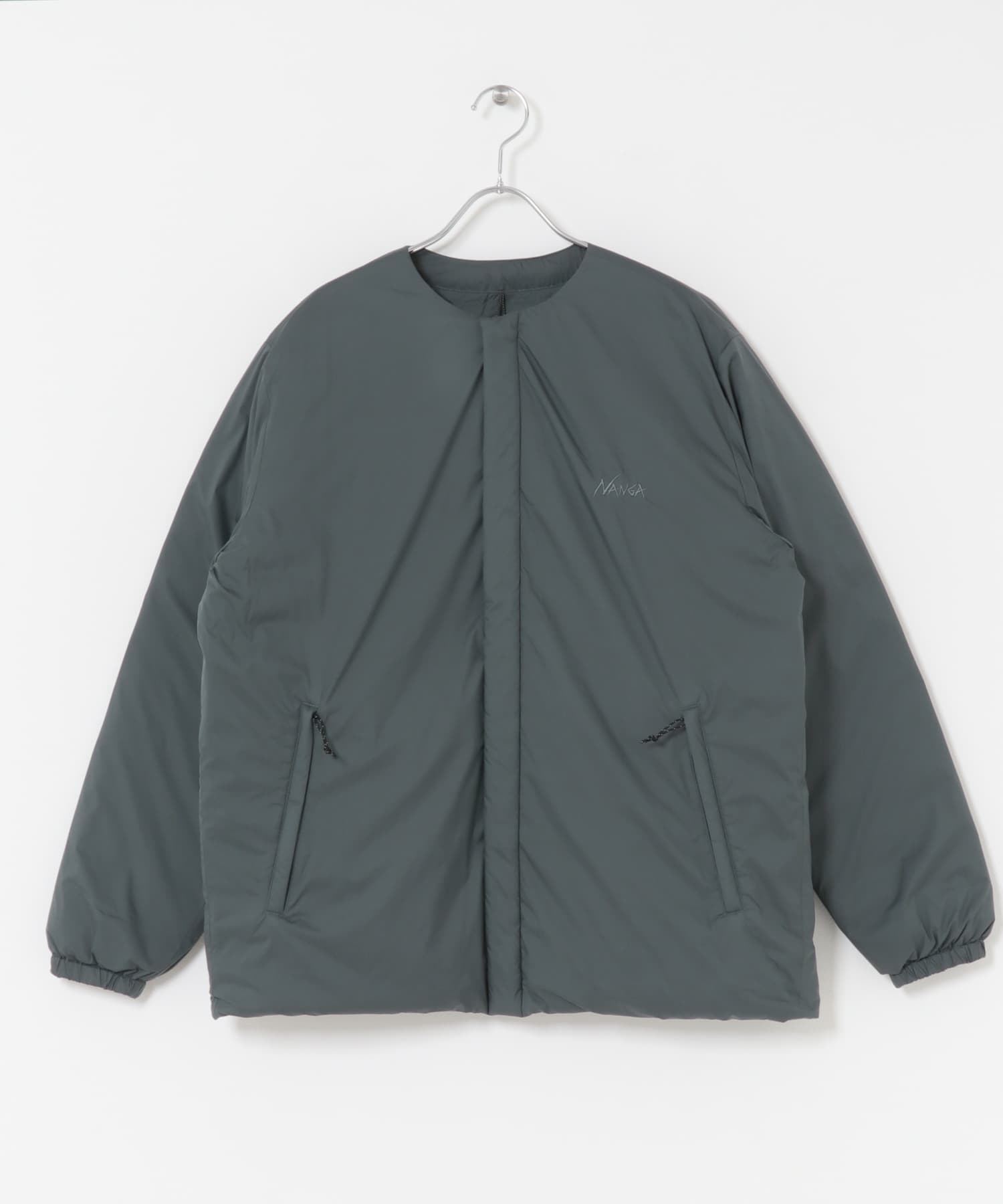 『別注』NANGA×DOORS　REVERSIBLE DOWN JACKET Smoke Blue S