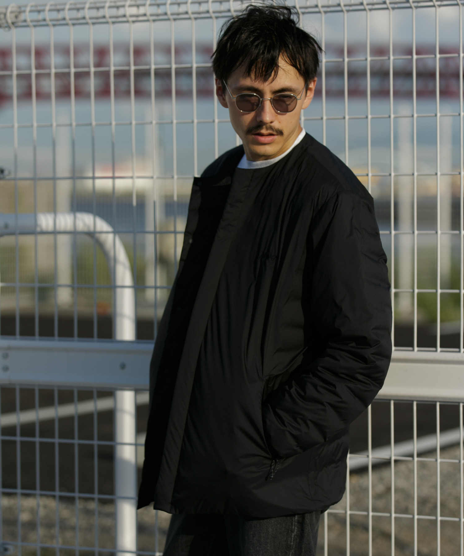 『別注』NANGA×DOORS　REVERSIBLE DOWN JACKET Black S