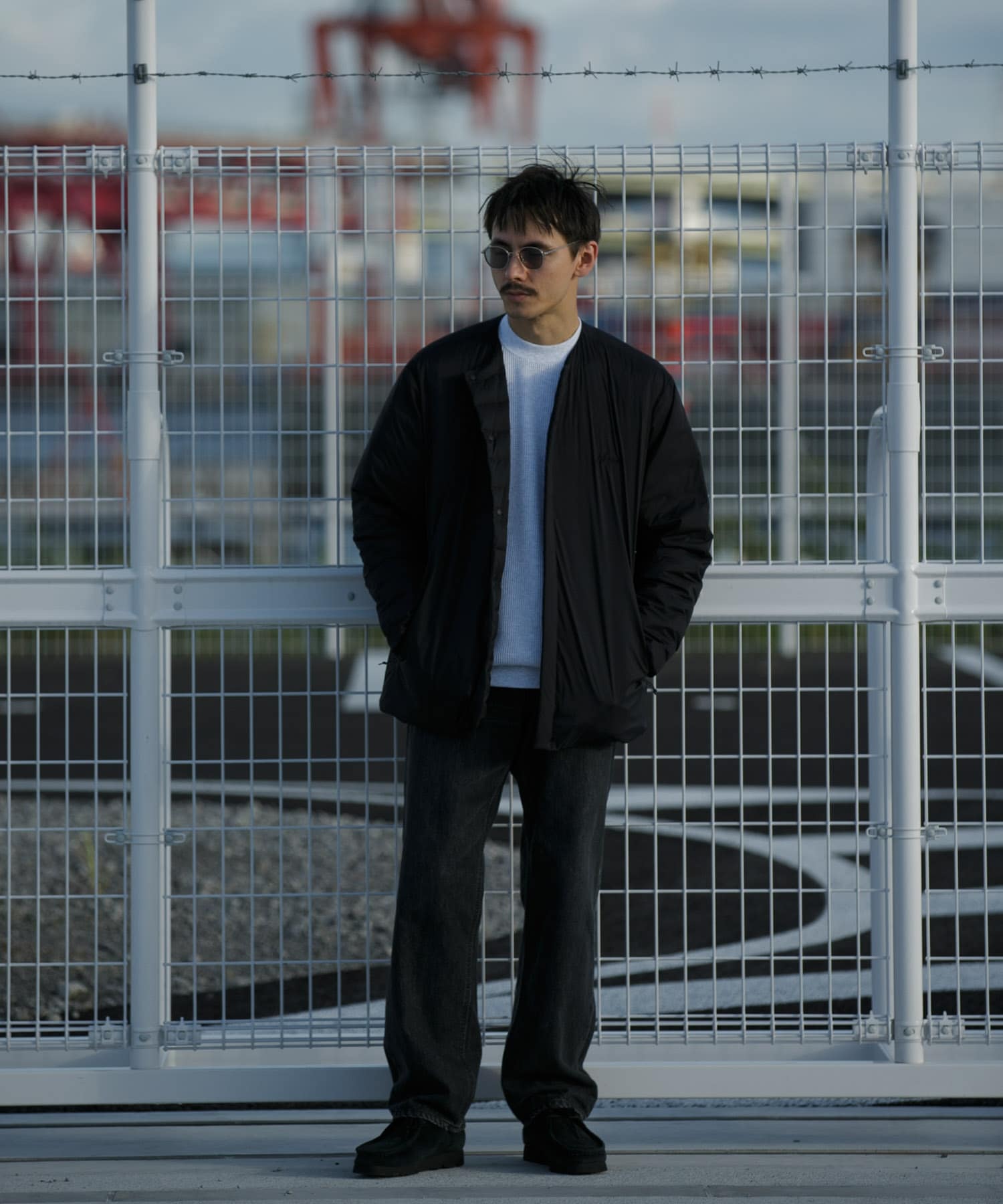 『別注』NANGA×DOORS　REVERSIBLE DOWN JACKET Black S