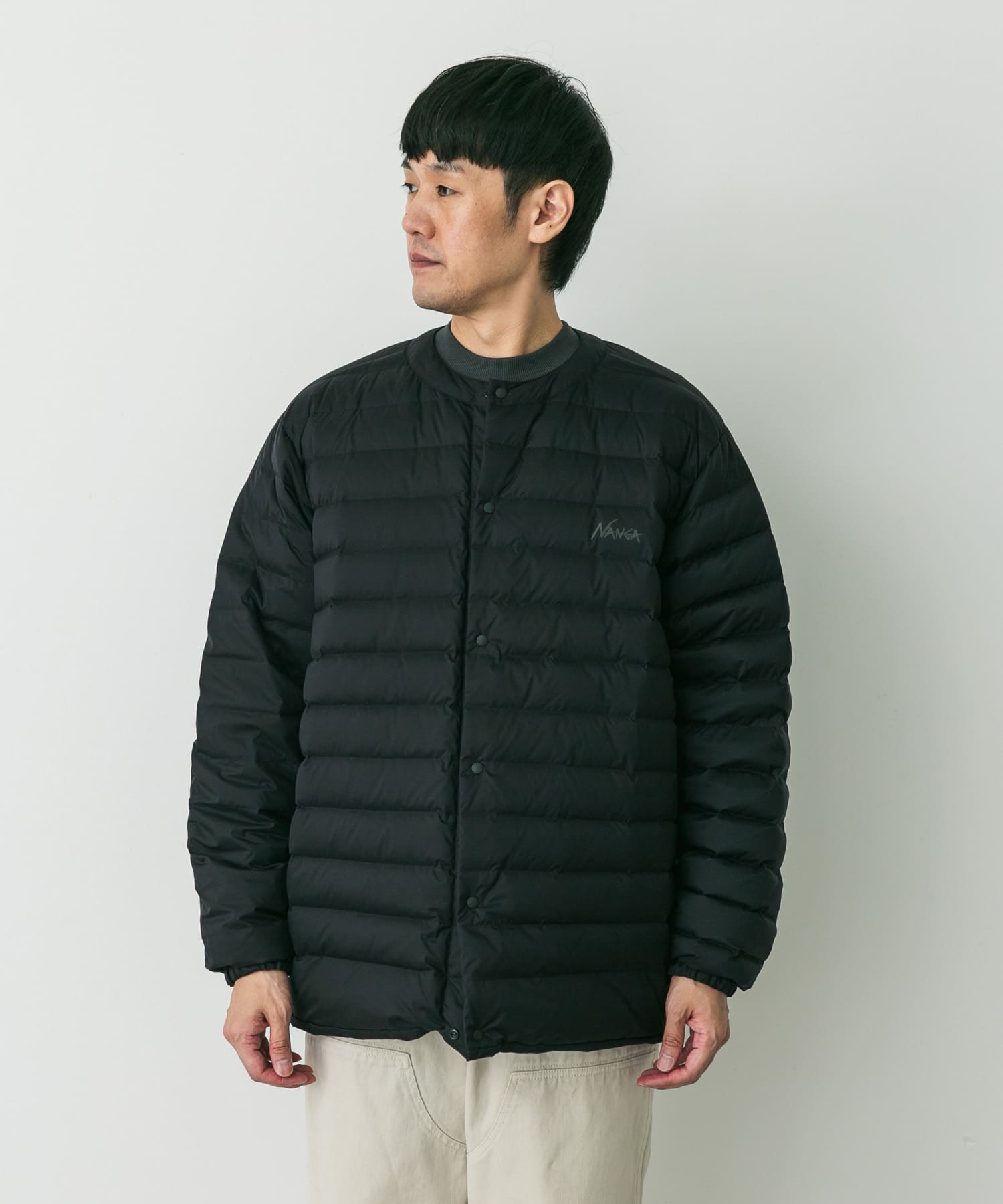 『別注』NANGA×DOORS　REVERSIBLE DOWN JACKET Black S
