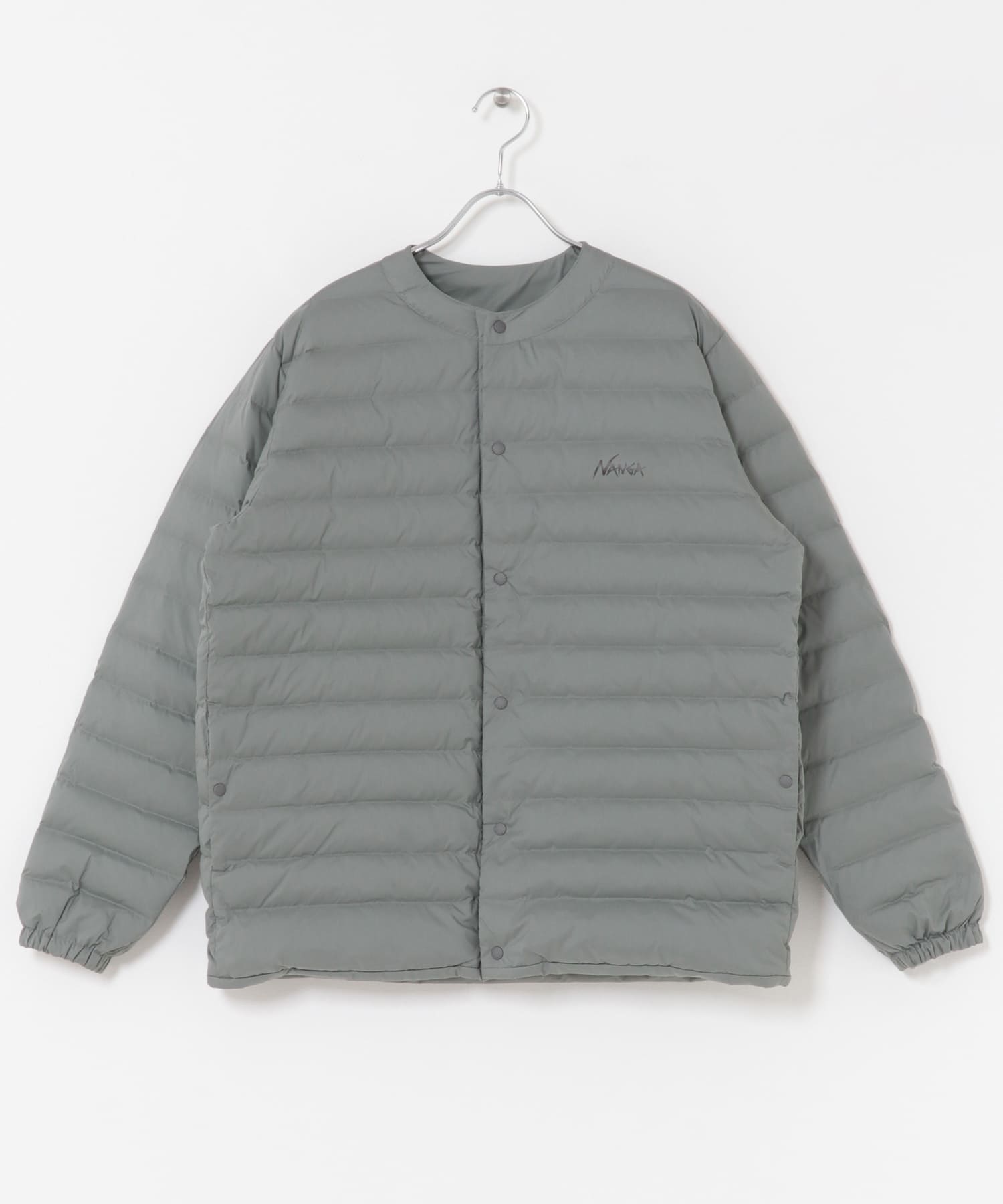 『別注』NANGA×DOORS　REVERSIBLE DOWN JACKET Stone Gray S