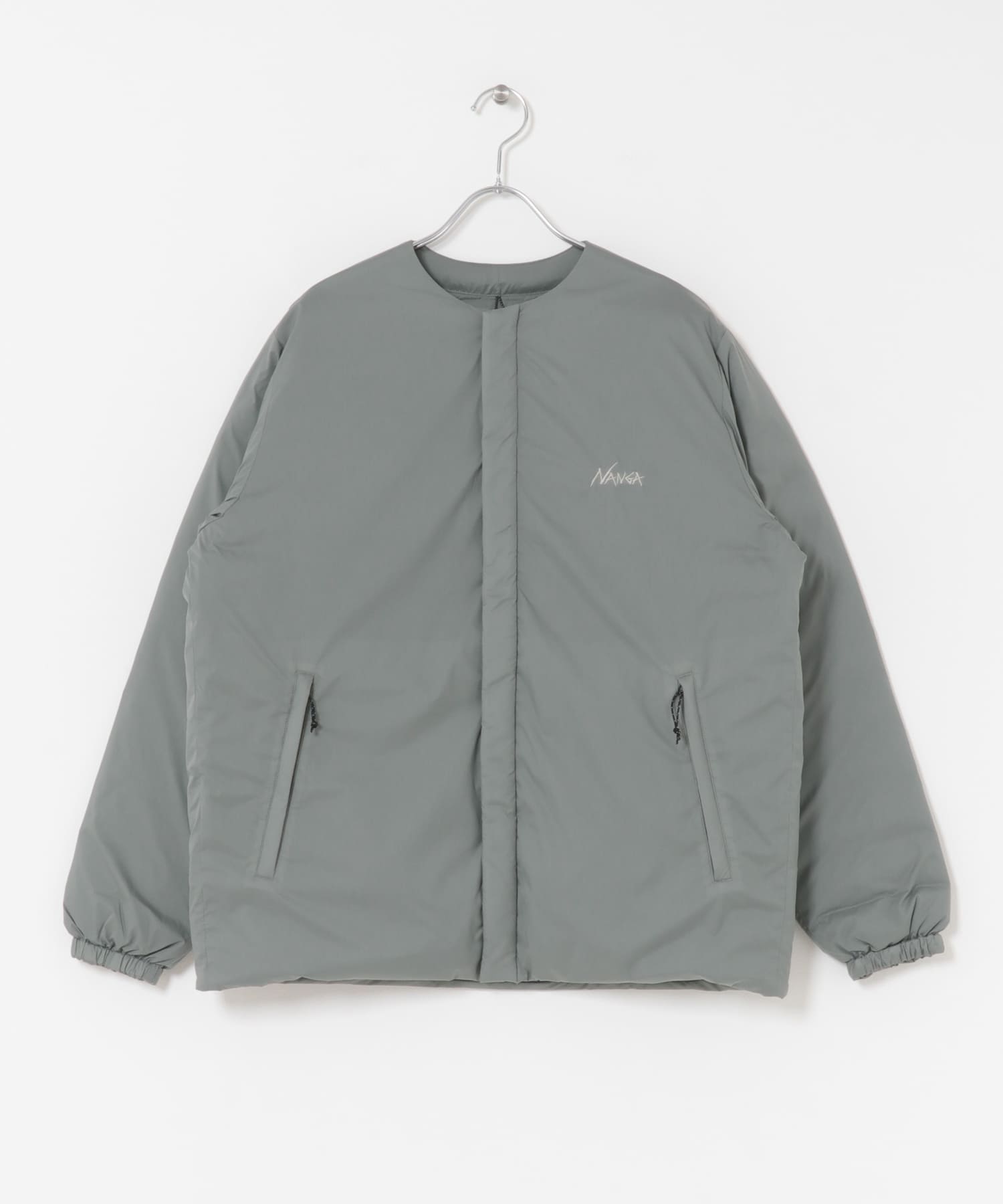 『別注』NANGA×DOORS　REVERSIBLE DOWN JACKET Stone Gray S