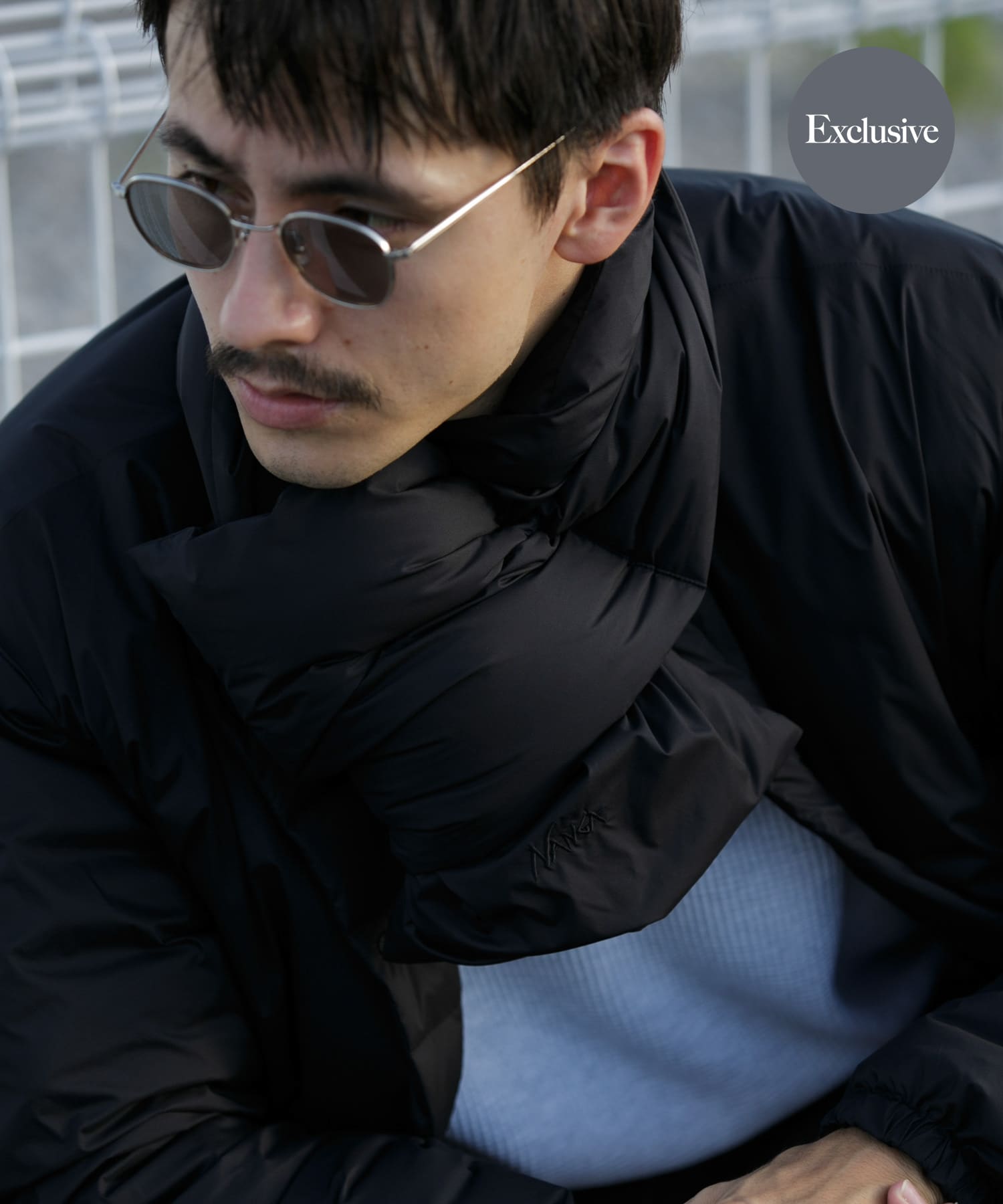 『別注』NANGA×DOORS　DOWN MUFFLER