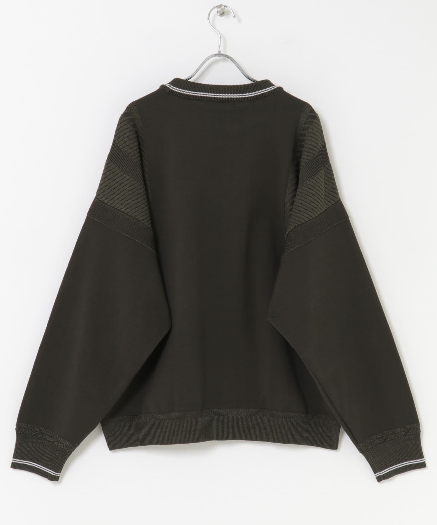 YASHIKI　Shimobashira Knit DARKOLIVE 1