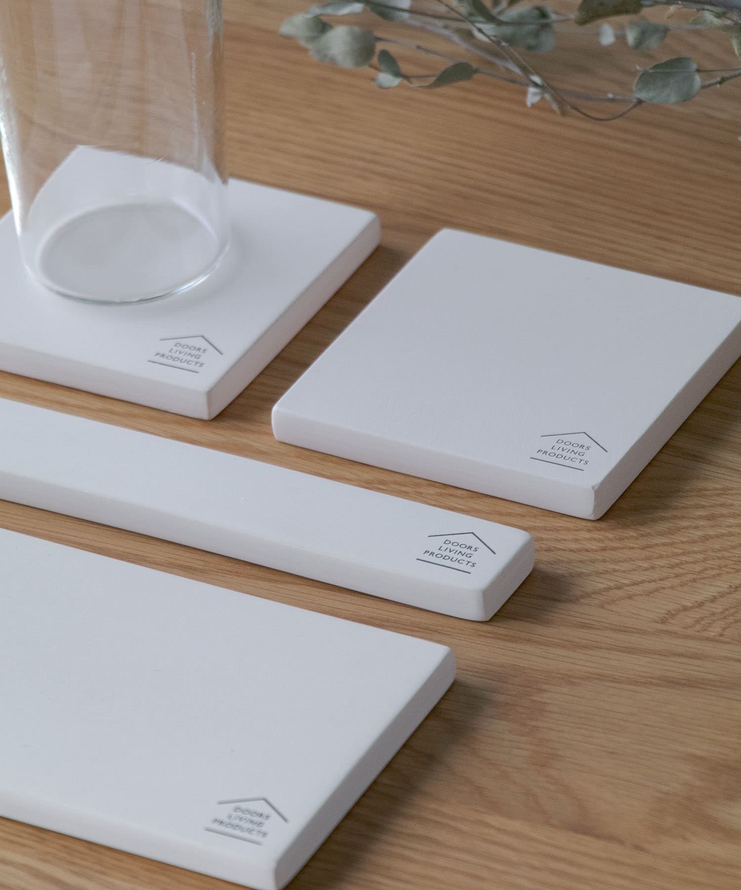 DOORS LIVING PRODUCTS　マルチトレー4個セット オフホワイト -