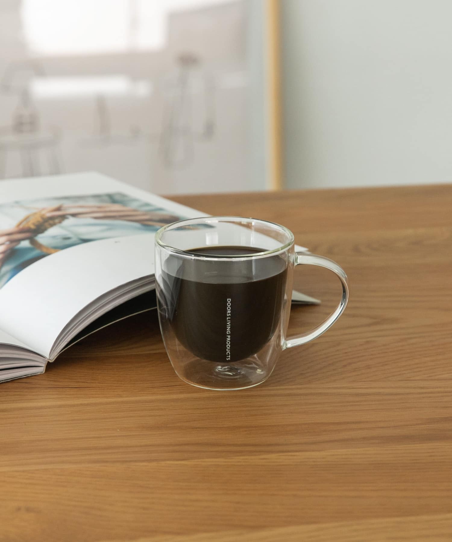 DOORS LIVING PRODUCTS　ダブルウォールグラスマグ クリア one