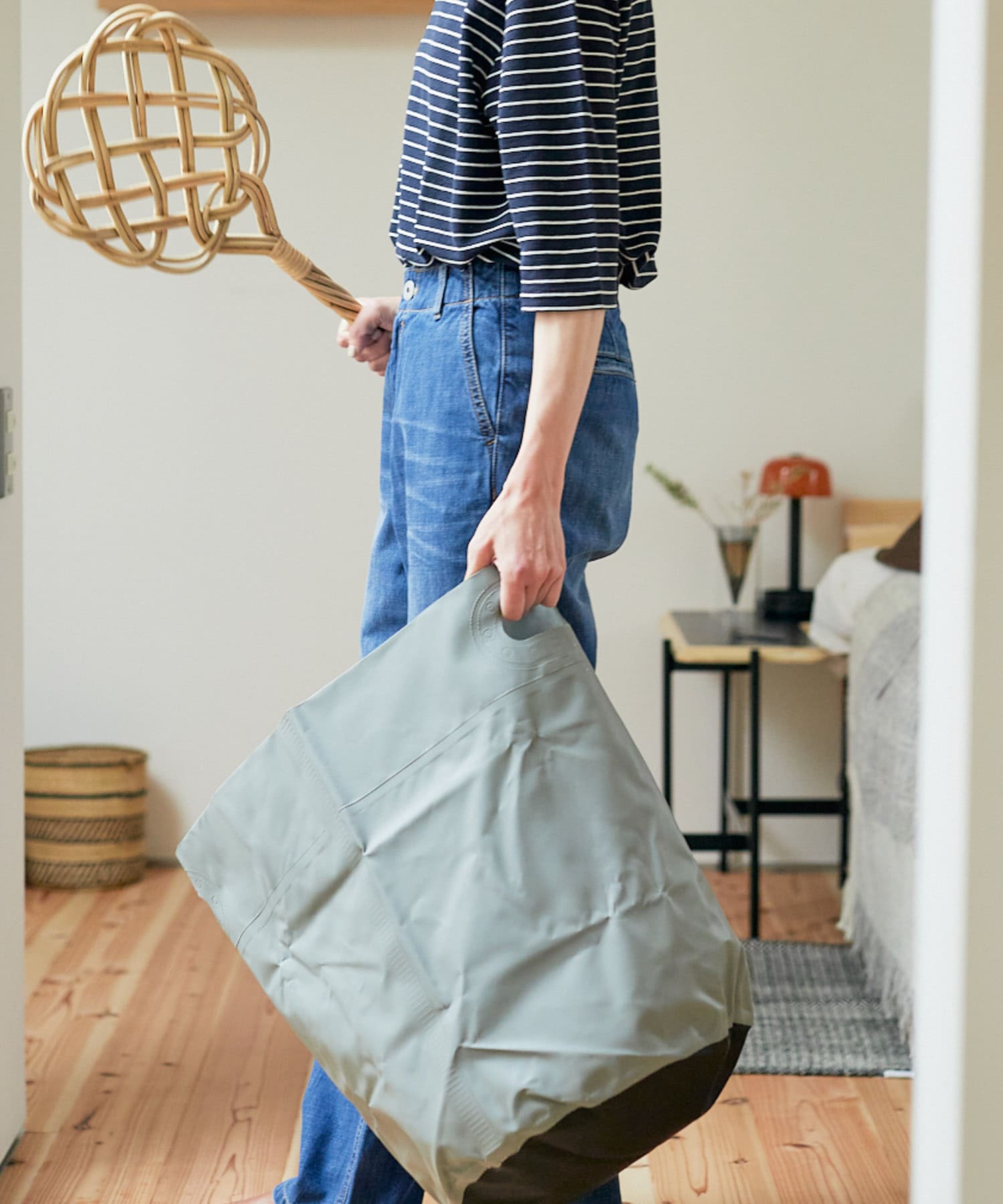 『別注』HIGHTIDE×DOORS LIVING PRODUCTS　タープバッグ M グレー M