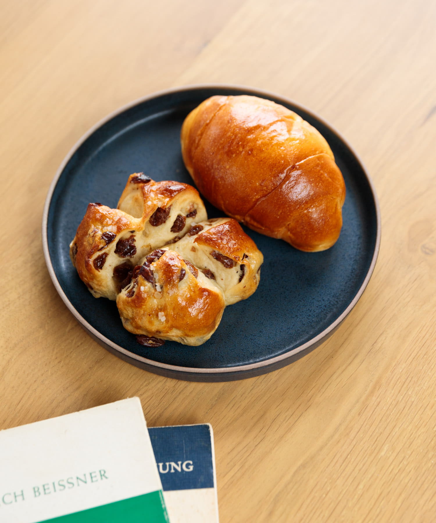 DOORS LIVING PRODUCTS　comfy プレート19cm ネイビー -