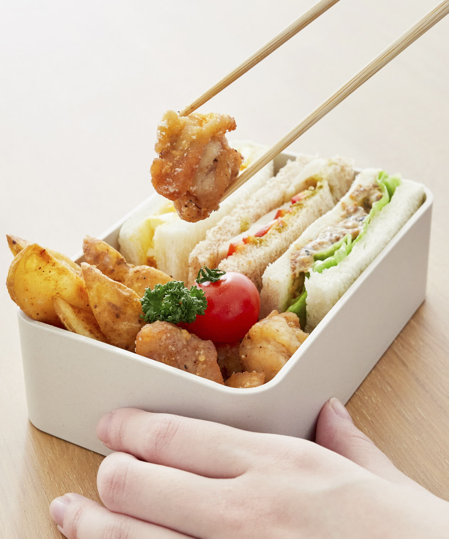 DOORS LIVING PRODUCTS　ひのきぷらランチボックス - one