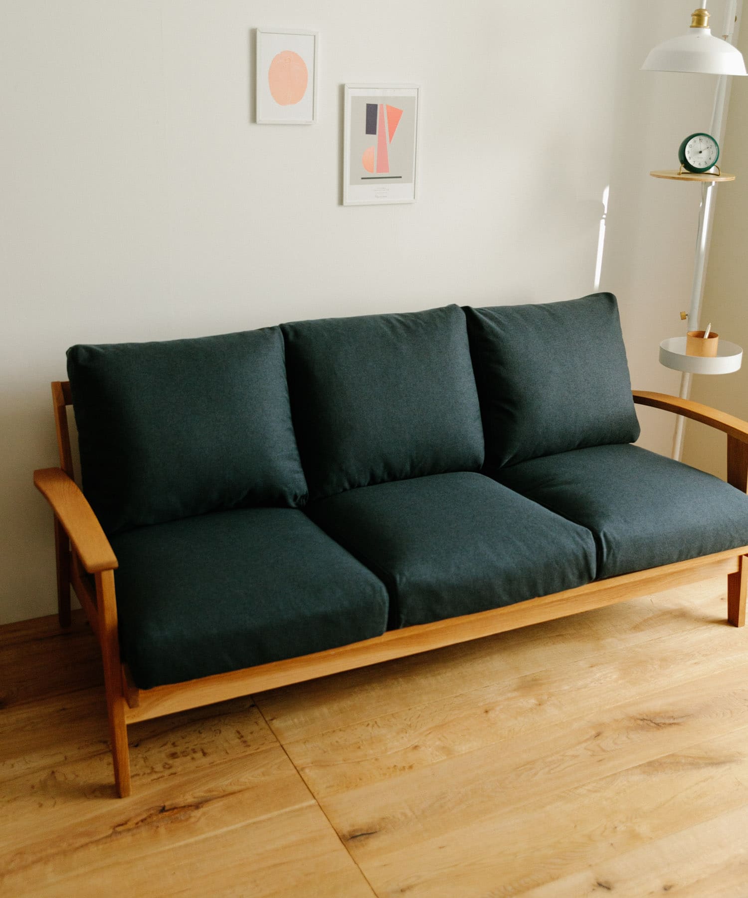 BOTHY SOFA CUSHION Modern ブルーグリーン one