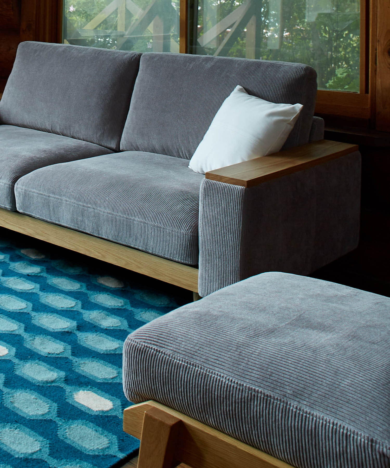 BOTHY Clubhouse Sofa 2シーター(Corduroy) CD GRAY one