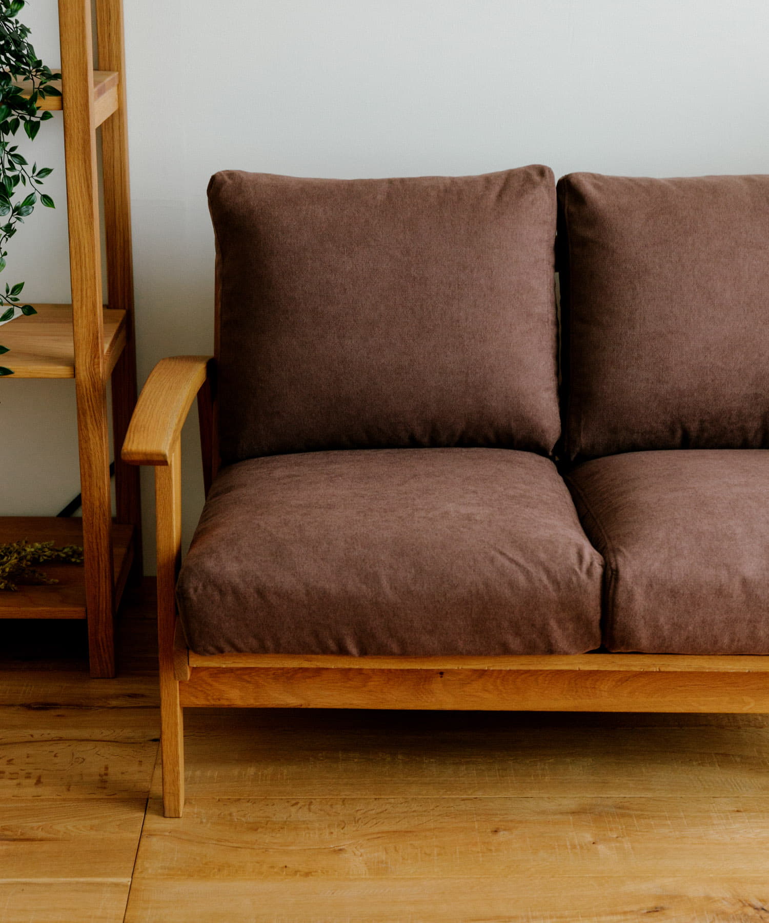 BOTHY Frame Sofa Cushion 1set(Chiffon) ブラウン one