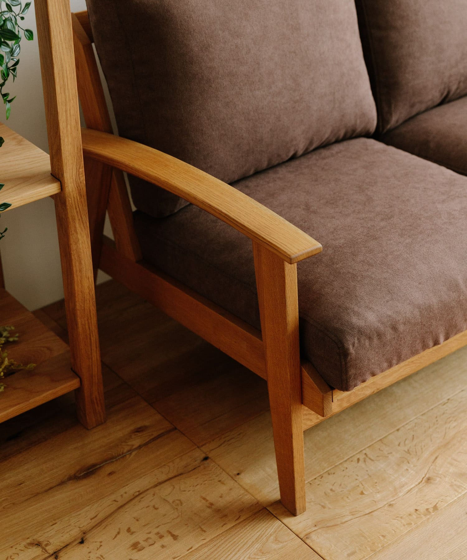 BOTHY Frame Sofa Cushion 1set(Chiffon) ブラウン one