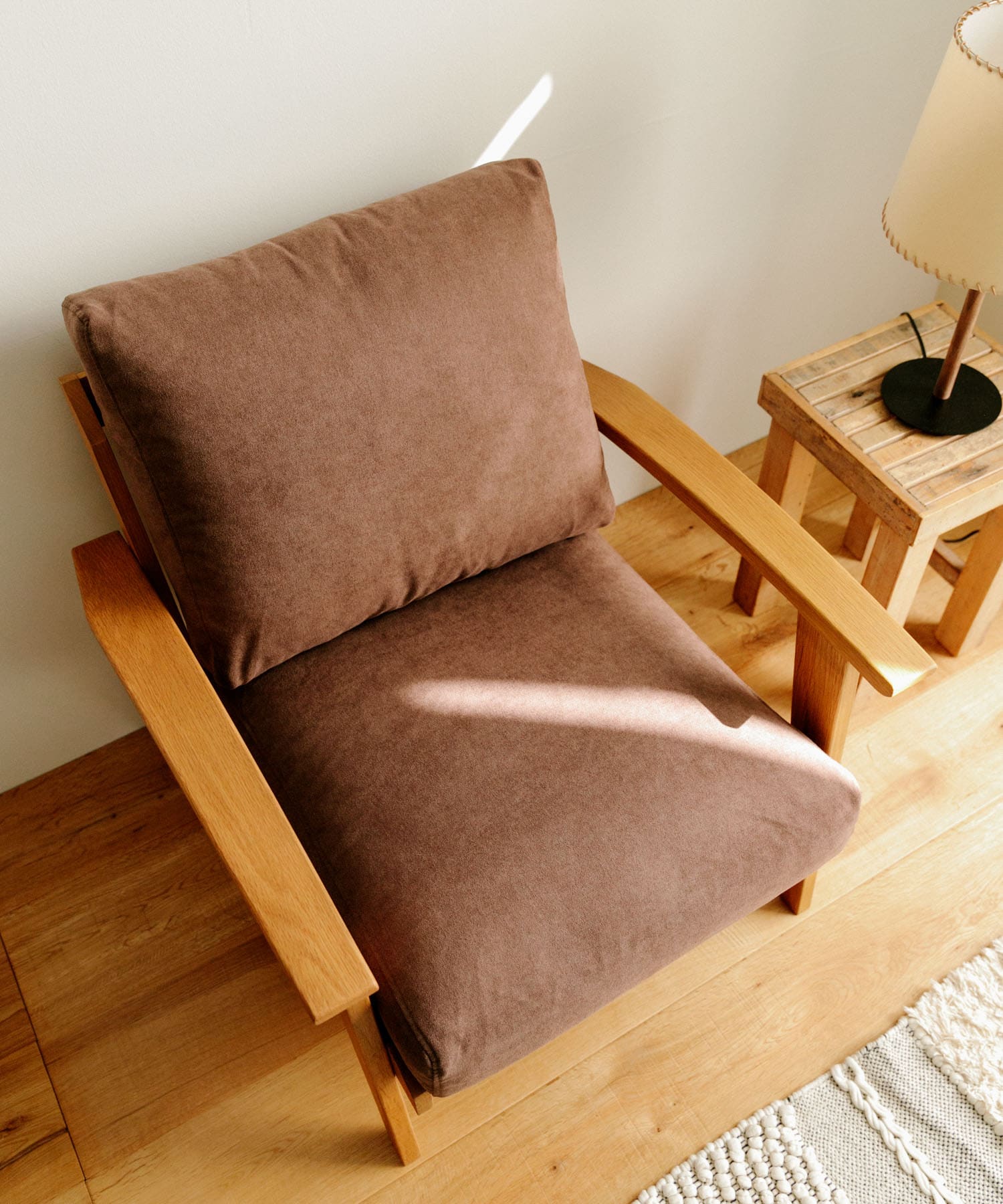 BOTHY SOFA CUSHION Chiffon ブラウン one