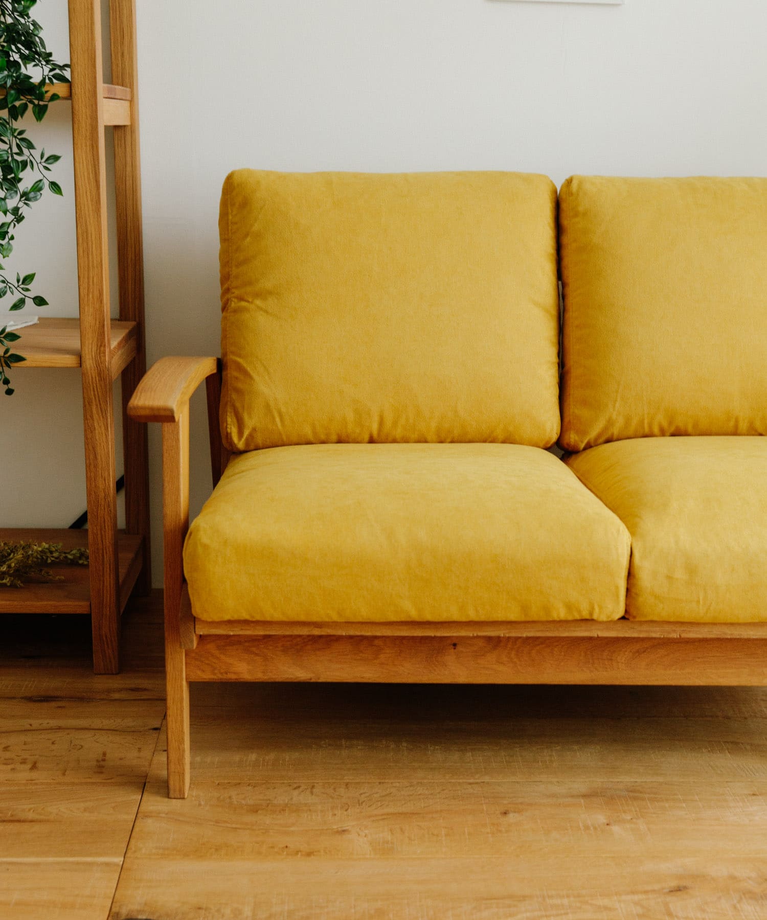 BOTHY SOFA CUSHION Chiffon イエロー one