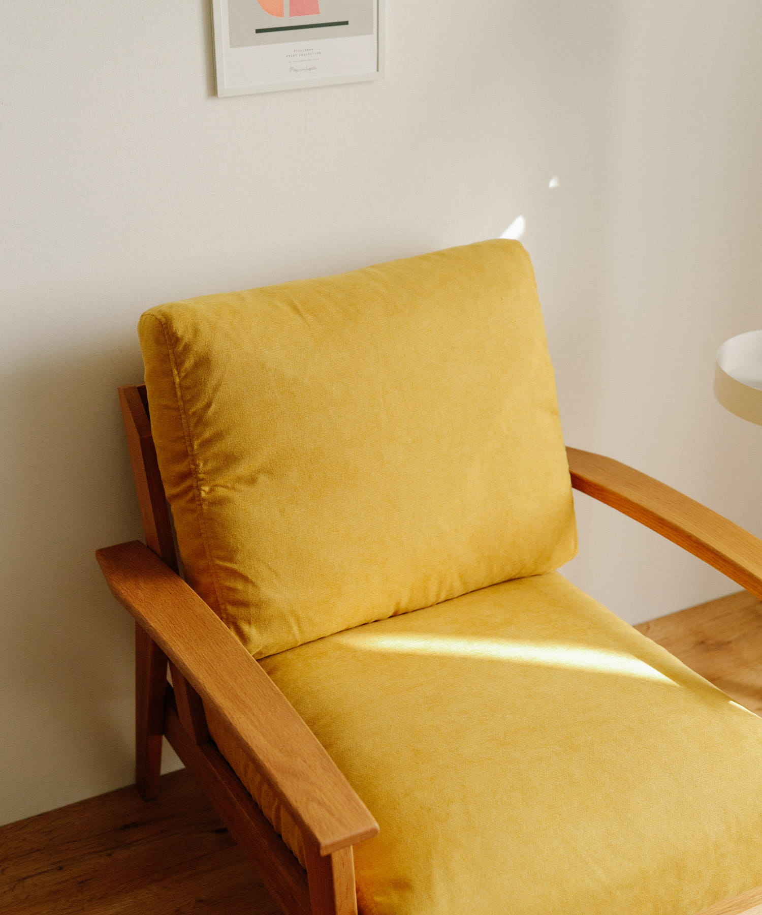 BOTHY SOFA CUSHION Chiffon イエロー one