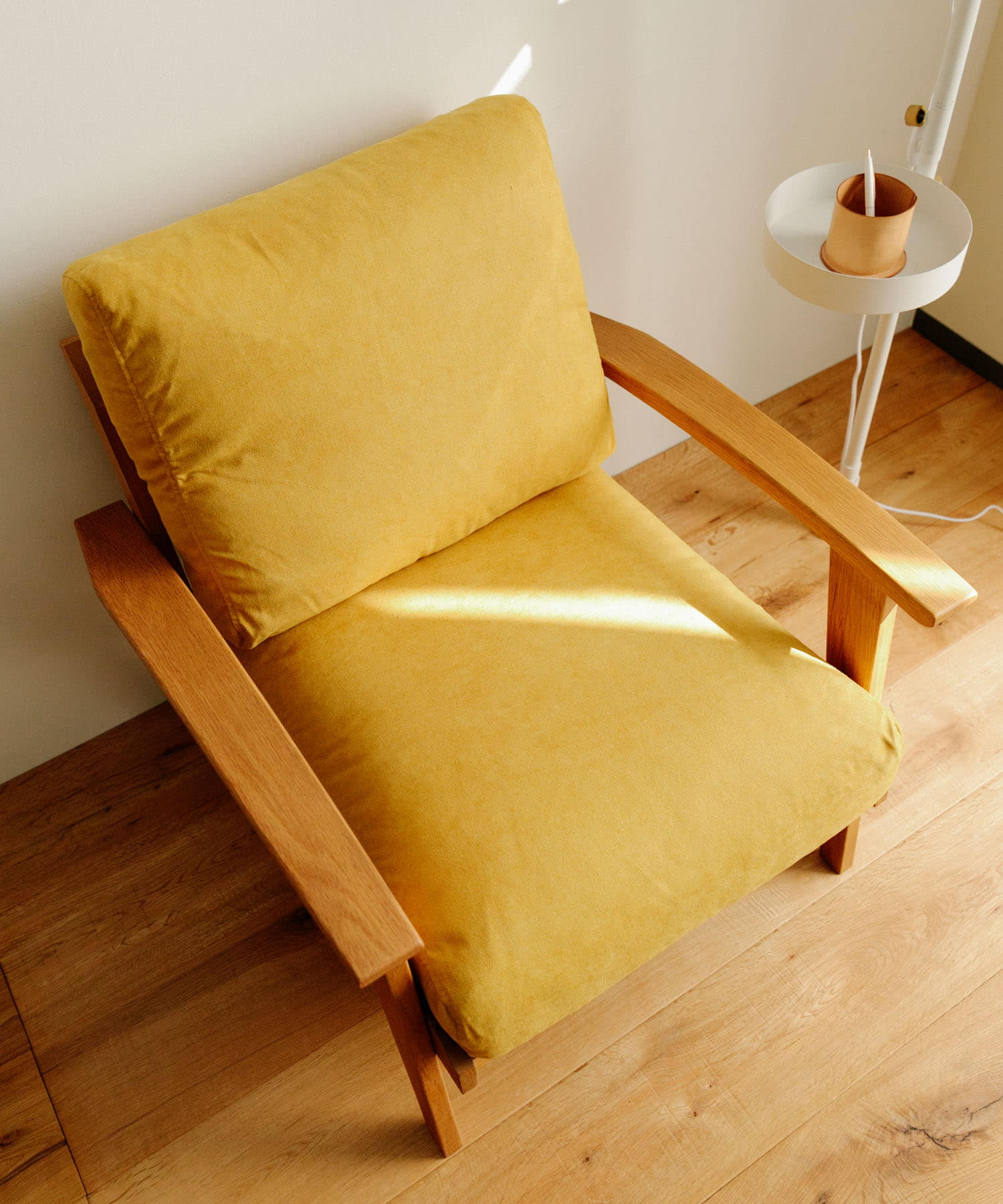 BOTHY SOFA CUSHION Chiffon イエロー one