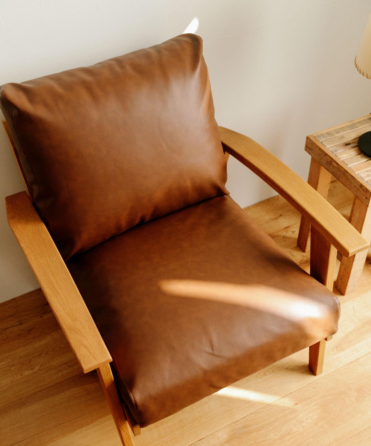 BOTHY SOFA CUSHION PVC ブラウン one