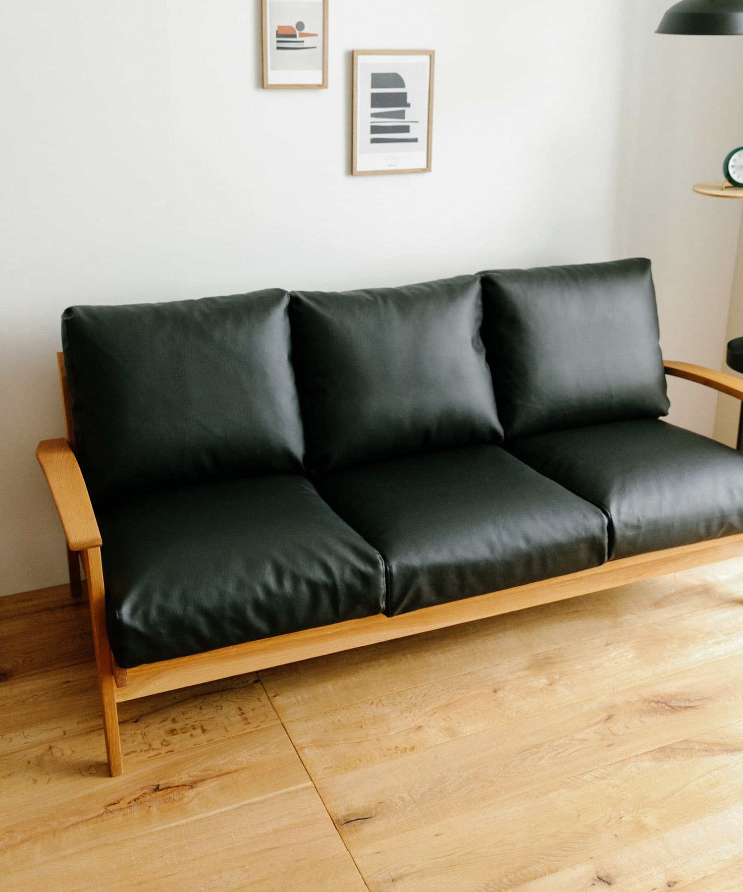 BOTHY Frame Sofa Cushion 1set(PVC) ブラック one