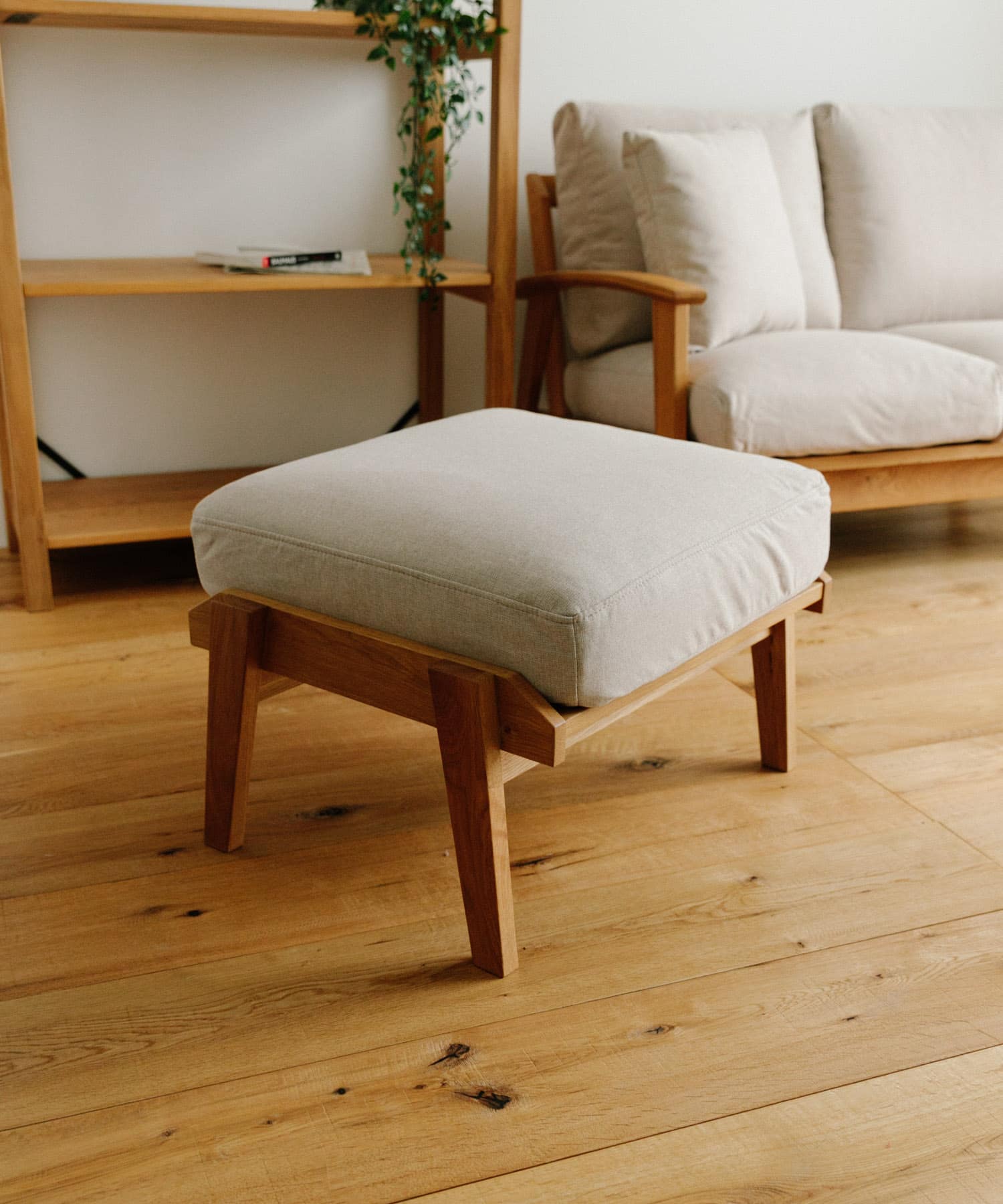 BOTHY OTTOMAN CUSHION Modern ベージュ one
