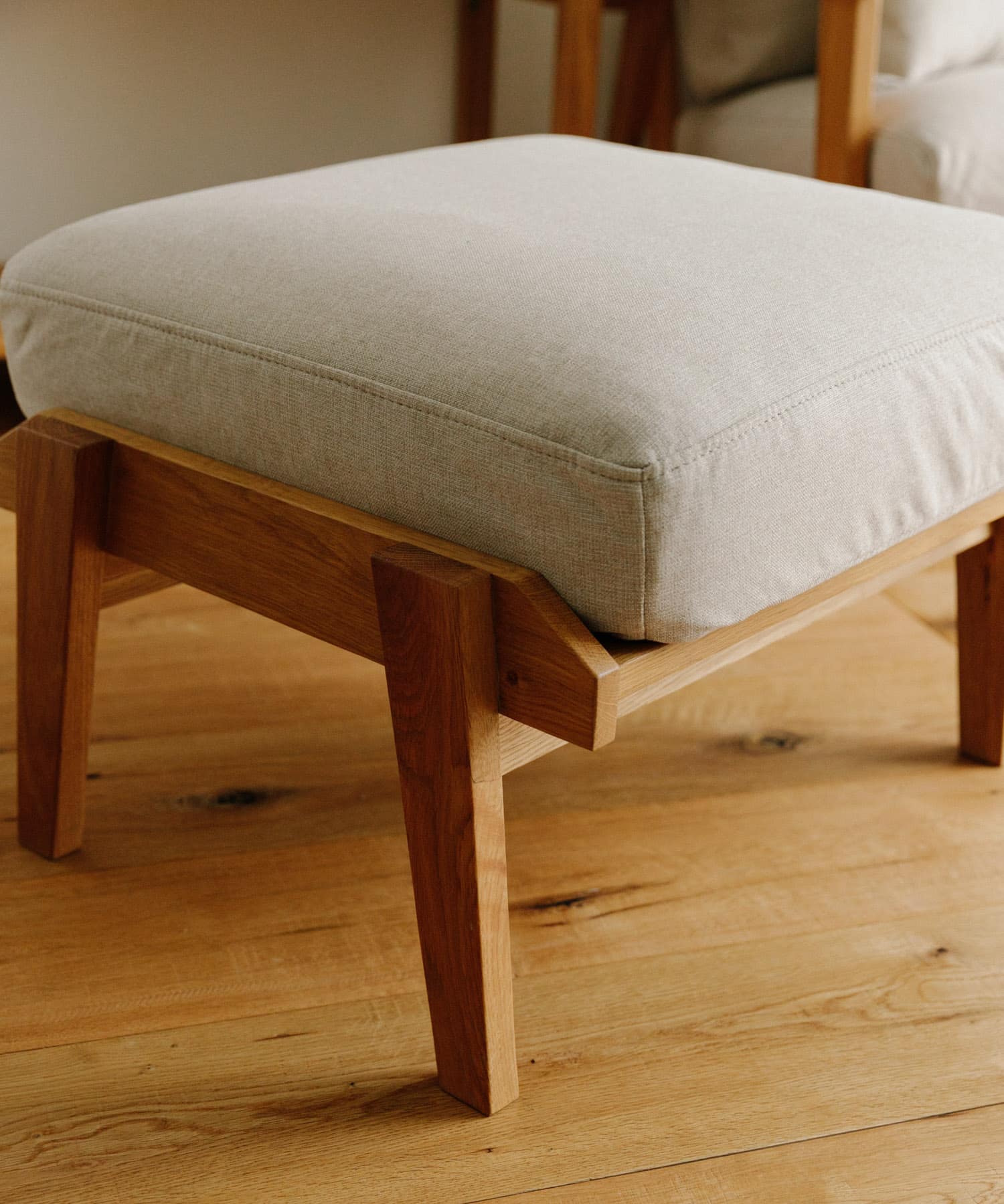 BOTHY Frame Sofa Ottoman Cushion(Modern) ベージュ one