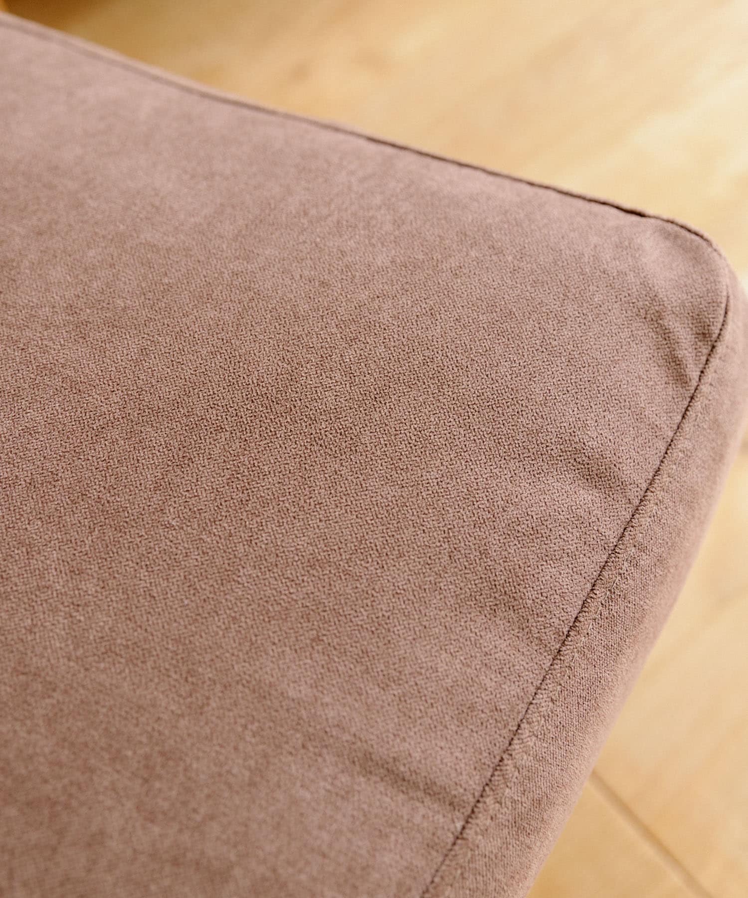 BOTHY OTTOMAN CUSHION Chiffon ブラウン one