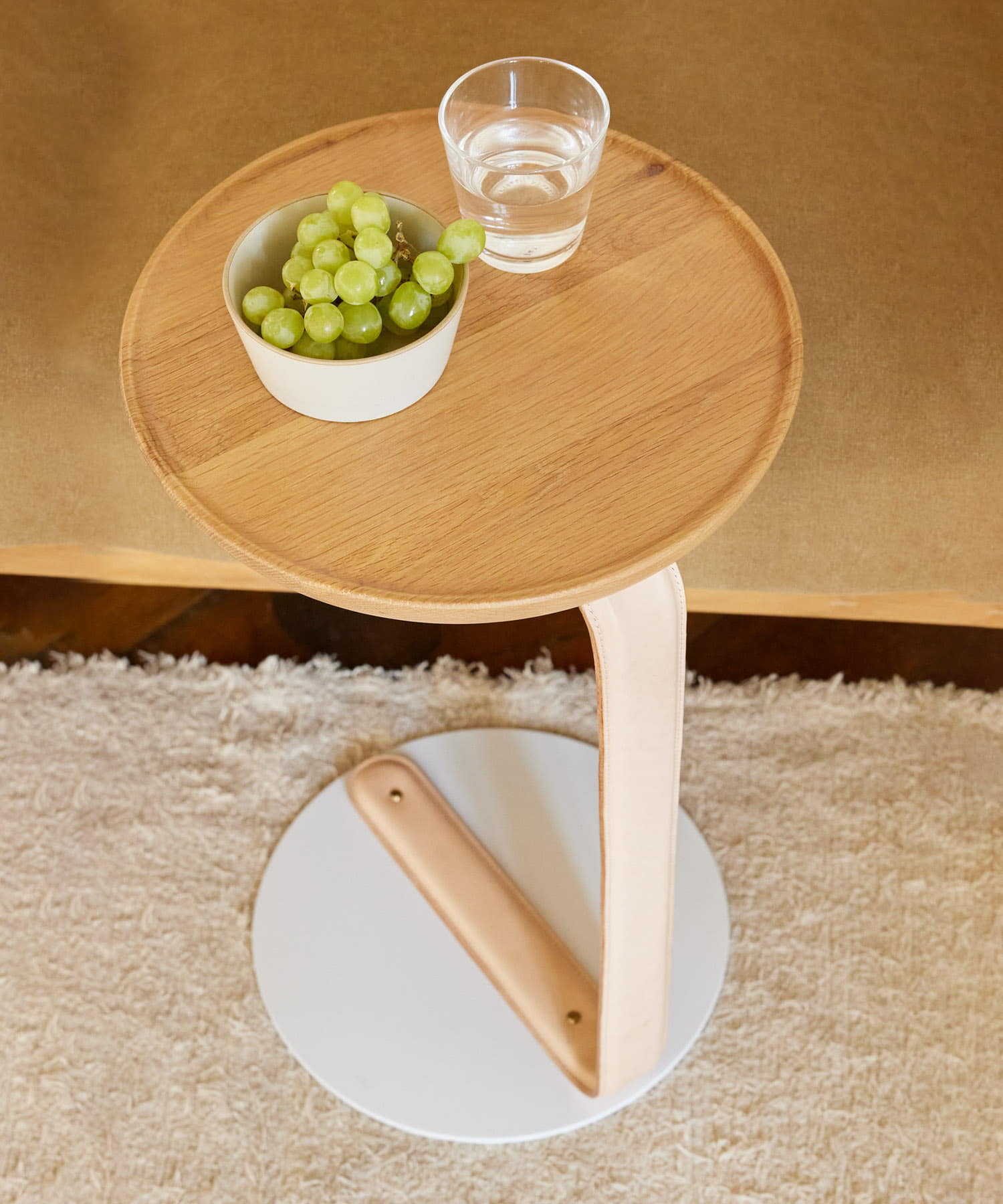 Luonka DOORS×SYOTYL　ROUND SIDE TABLE