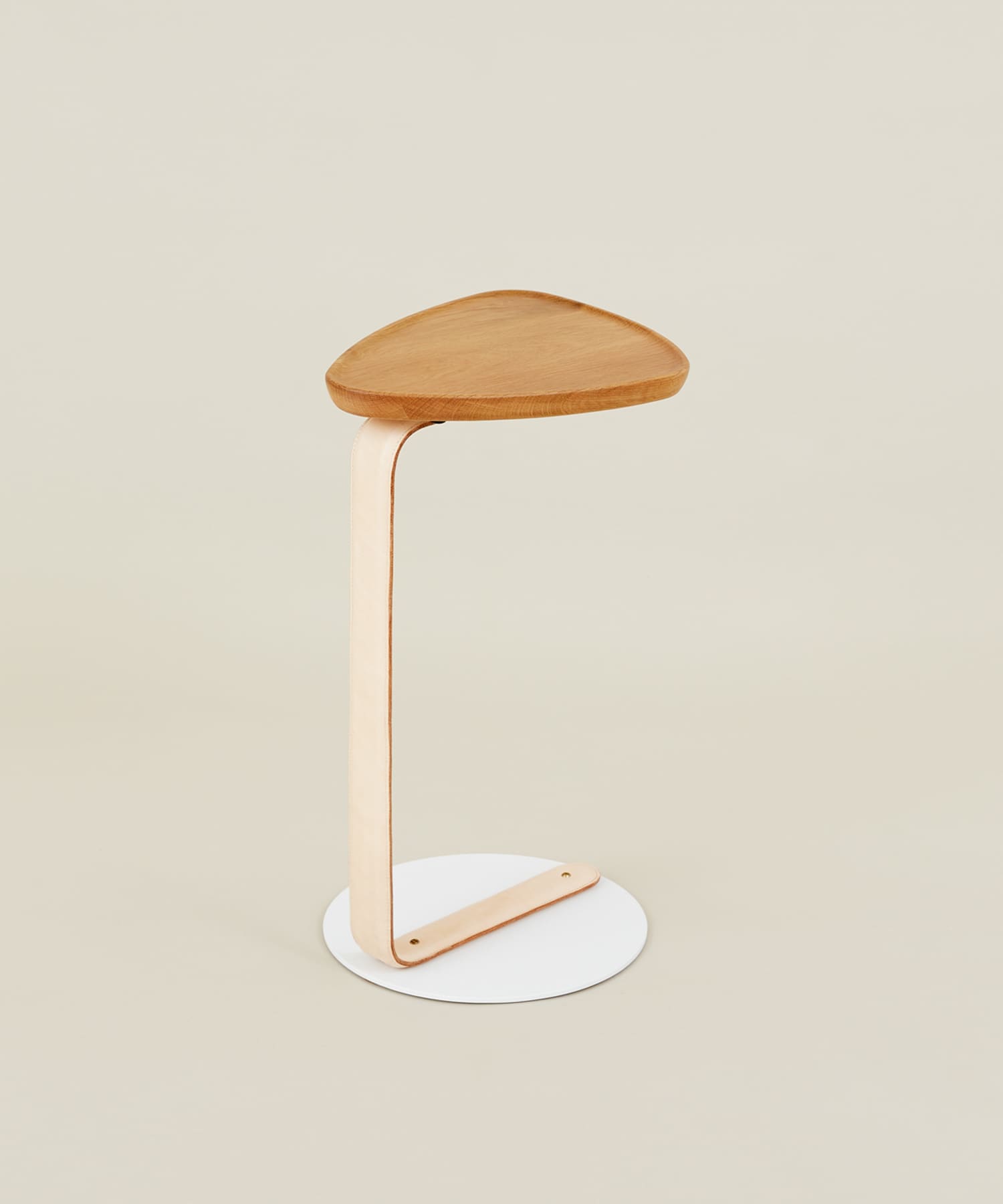 Luonka DOORS ×SYOTYL　TRI SIDE TABLE WHITE one