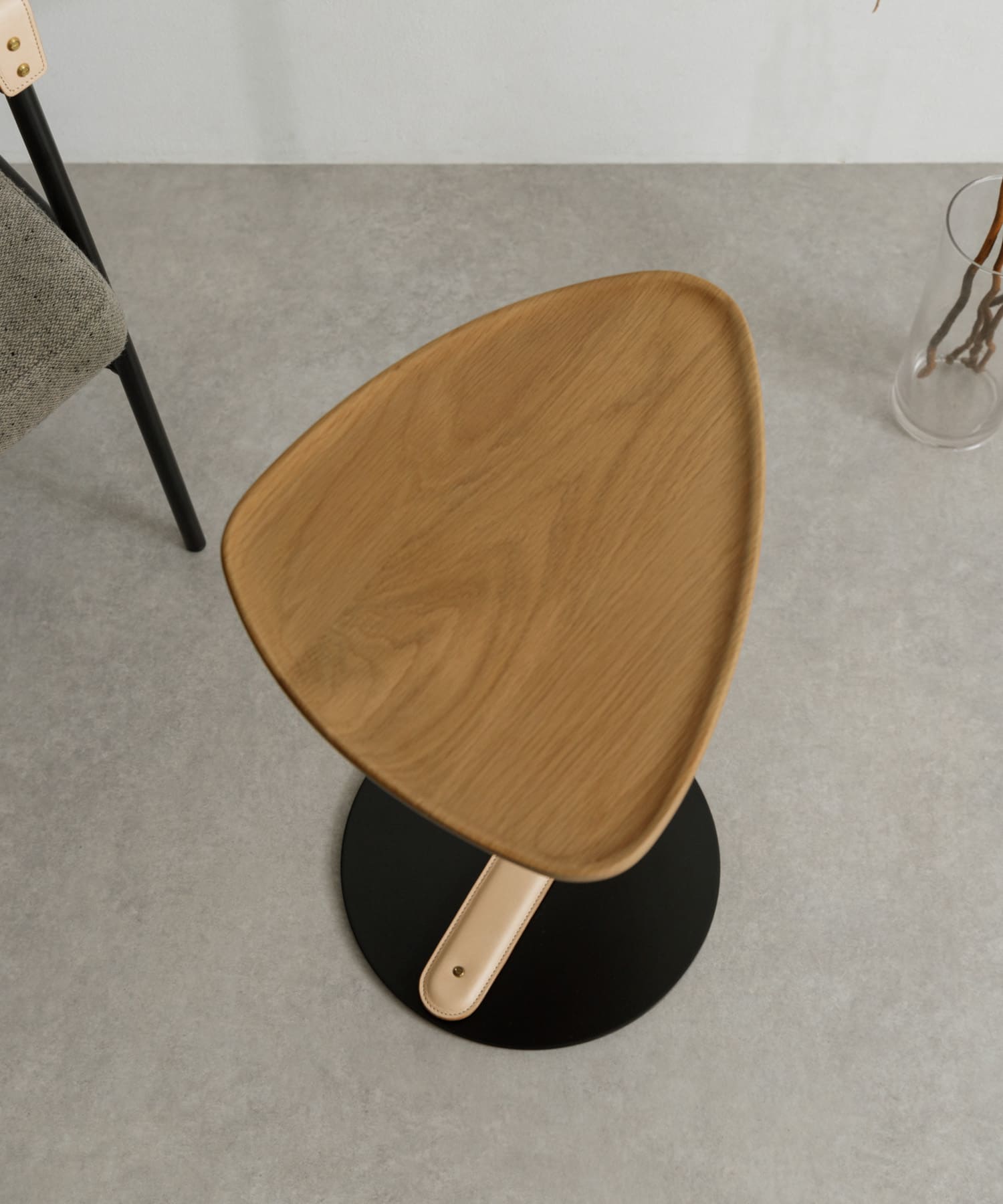 Luonka DOORS ×SYOTYL　TRI SIDE TABLE BLACK one