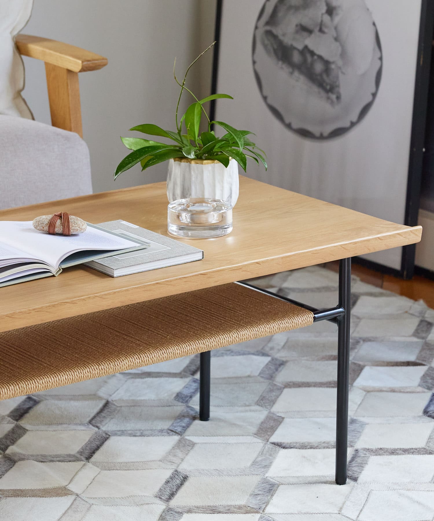 THELIFESHOP コーヒーテーブル　ダーク Luonka DOORS×SYOTYL COFFEE TABLE(one BLACK): 家具｜URBAN