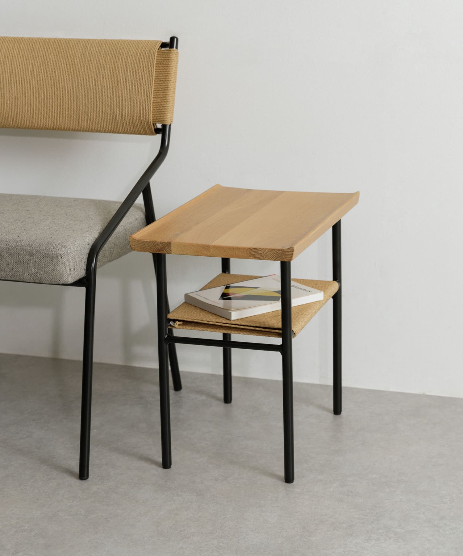 Luonka DOORS×SYOTYL　SIDE TABLE BLACK one