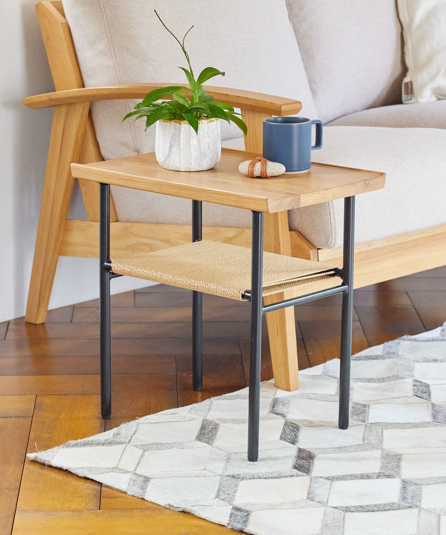 Luonka DOORS×SYOTYL　SIDE TABLE BLACK one