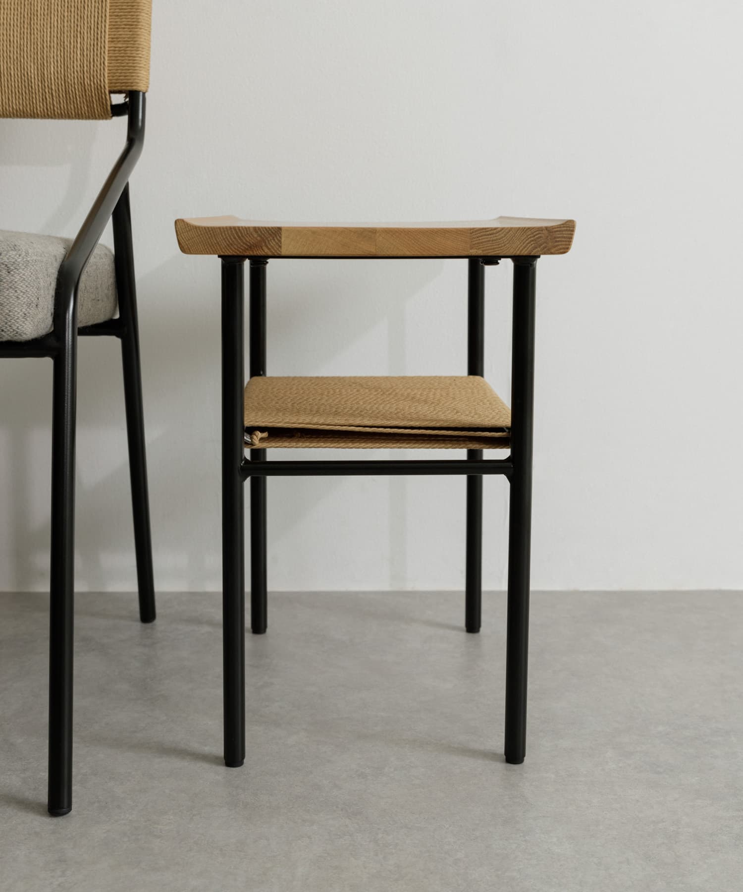 Luonka DOORS×SYOTYL　SIDE TABLE BLACK one