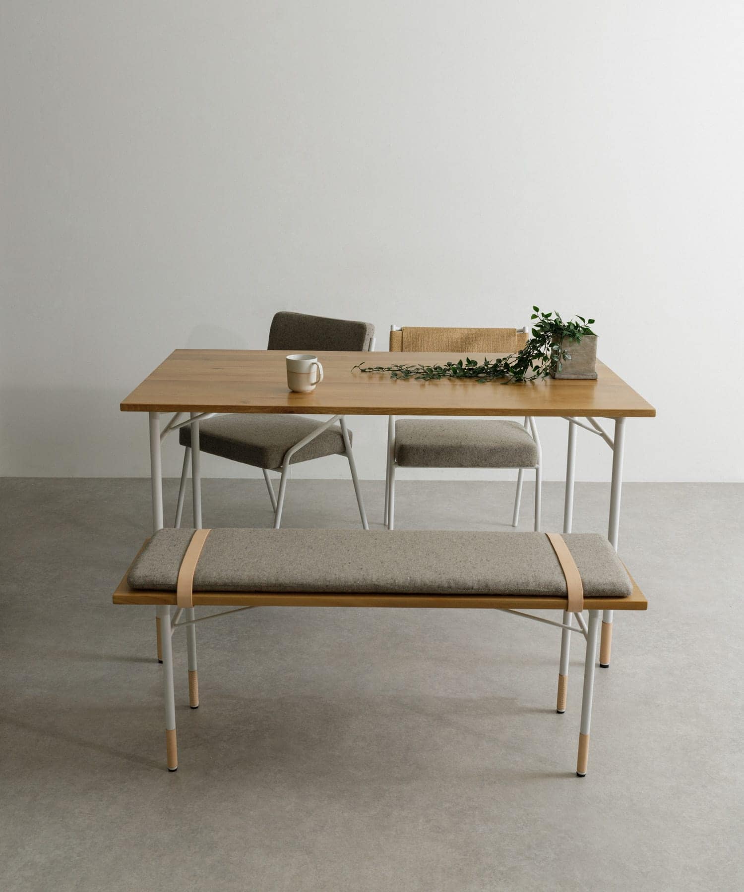 Luonka DOORS×SYOTYL　BENCH1100 FAB WHITE one