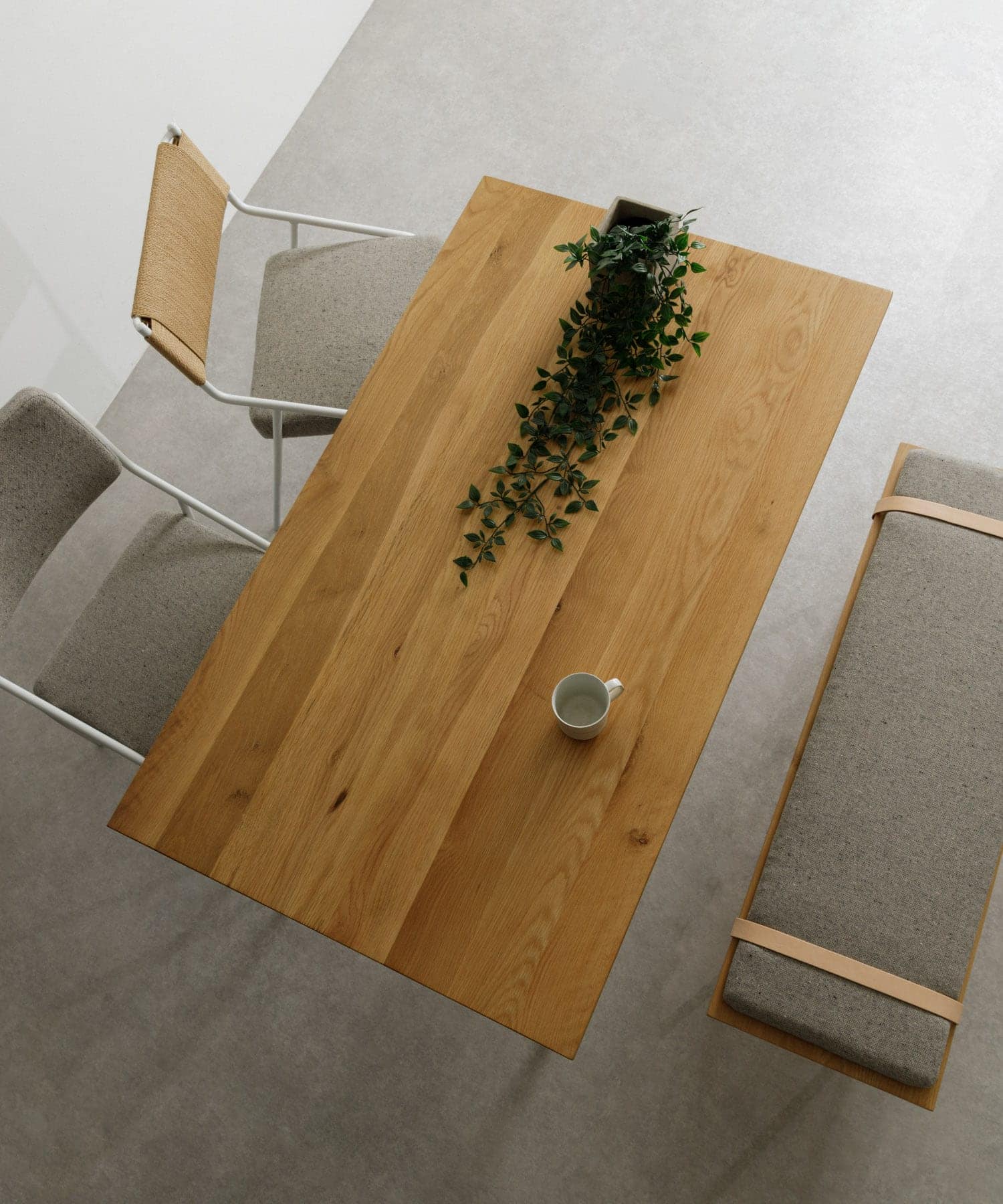 Luonka DOORS×SYOTYL　BENCH1100 FAB WHITE one