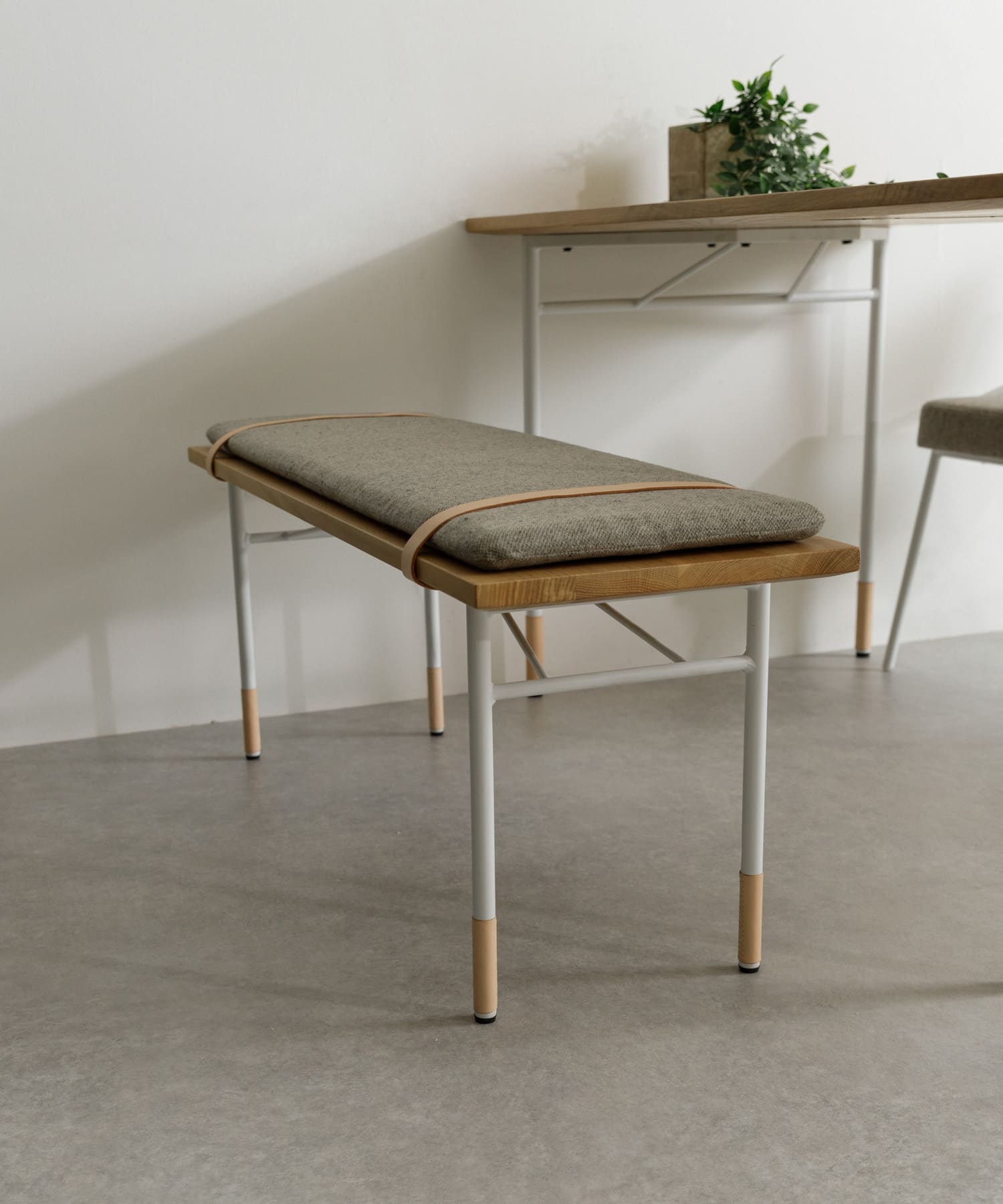 Luonka DOORS×SYOTYL　BENCH1100 FAB WHITE one