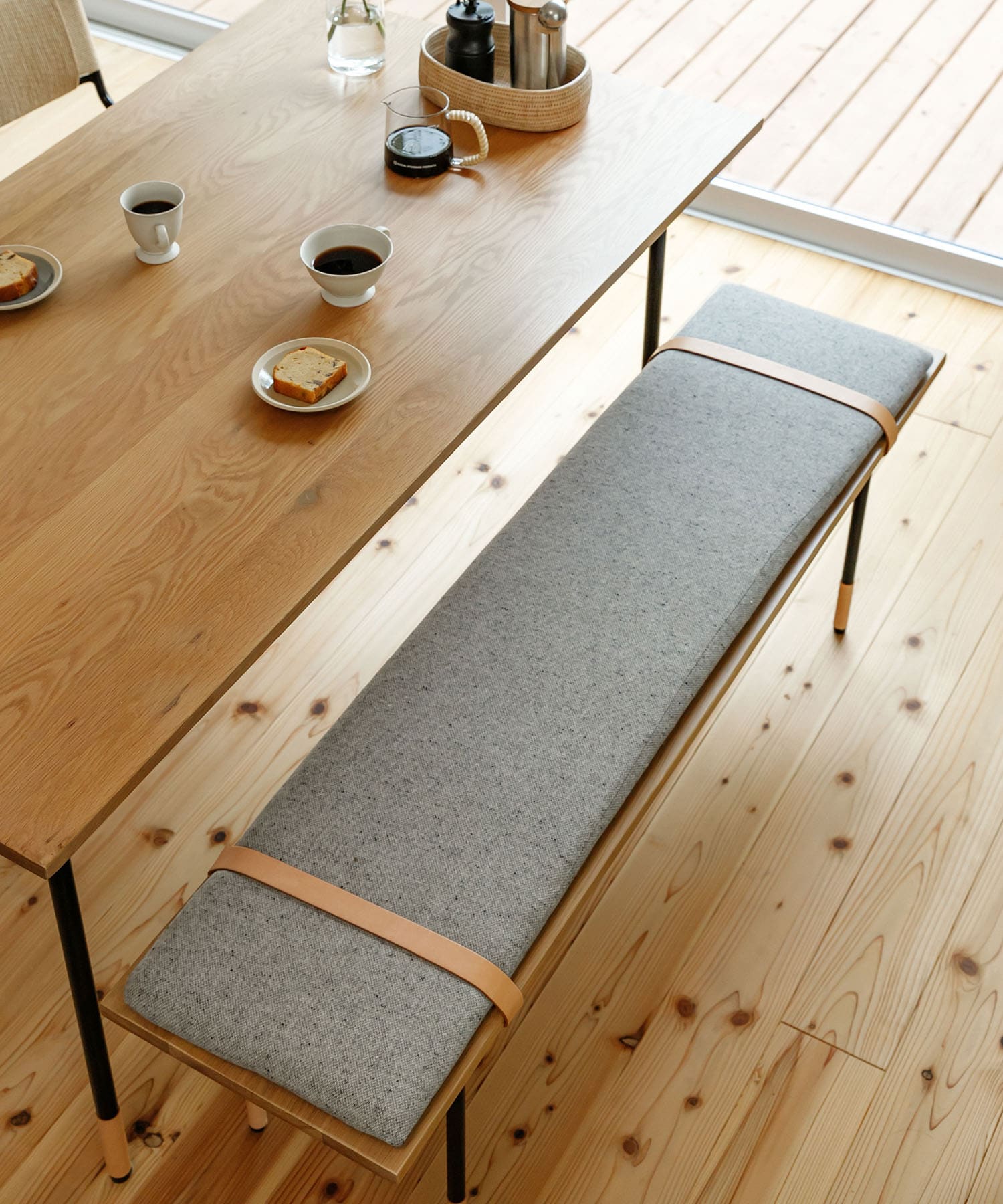 Luonka DOORS×SYOTYL　BENCH1450 FAB BLACK one