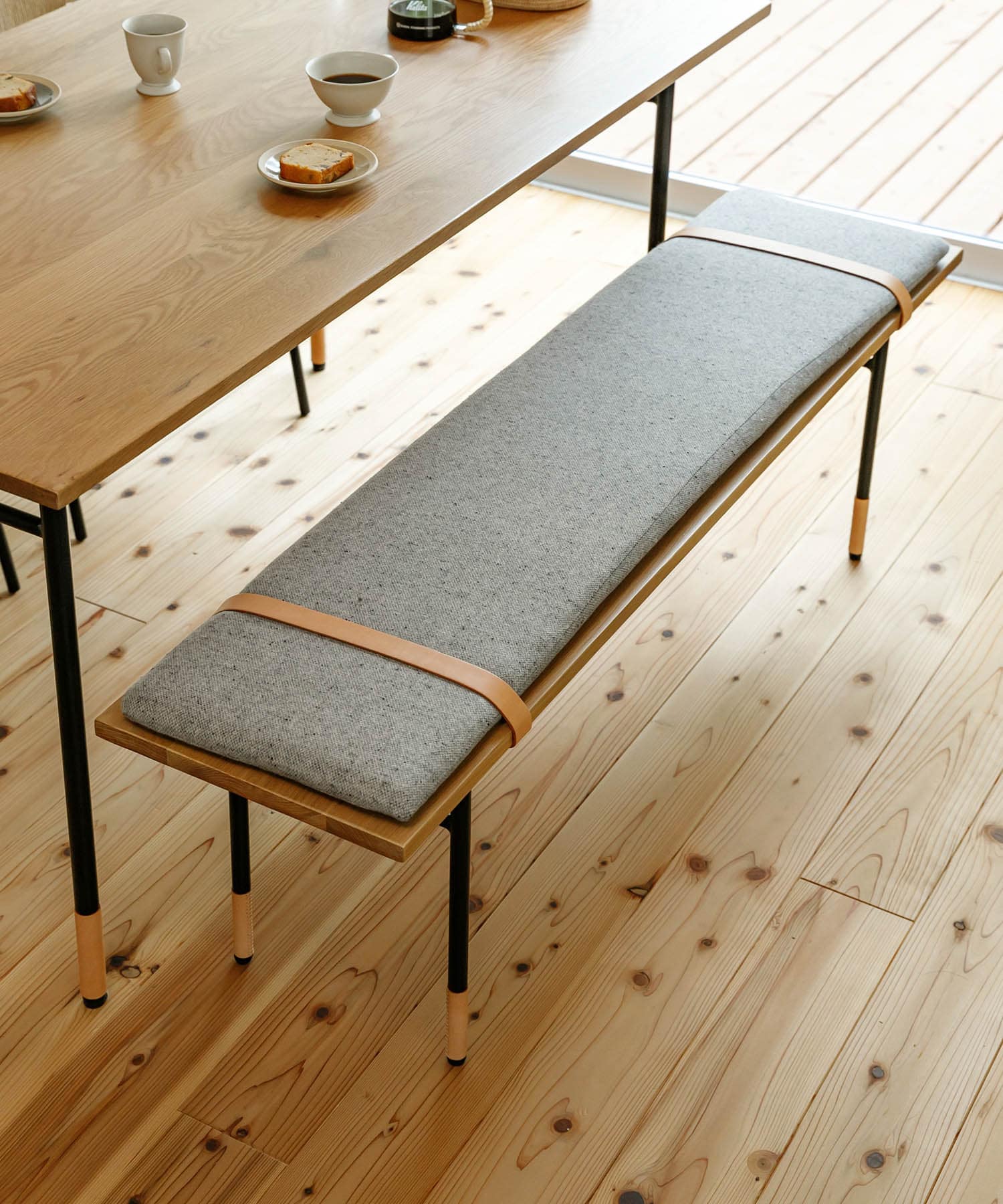 Luonka DOORS×SYOTYL　BENCH1450 FAB BLACK one