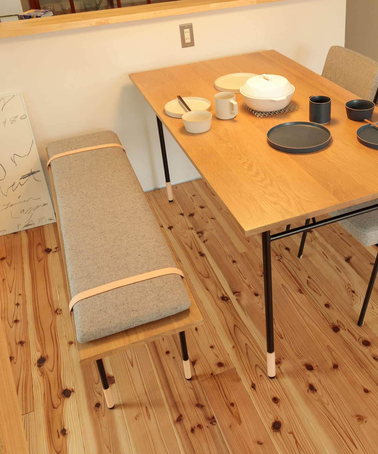 Luonka DOORS×SYOTYL　BENCH1450 FAB BLACK one