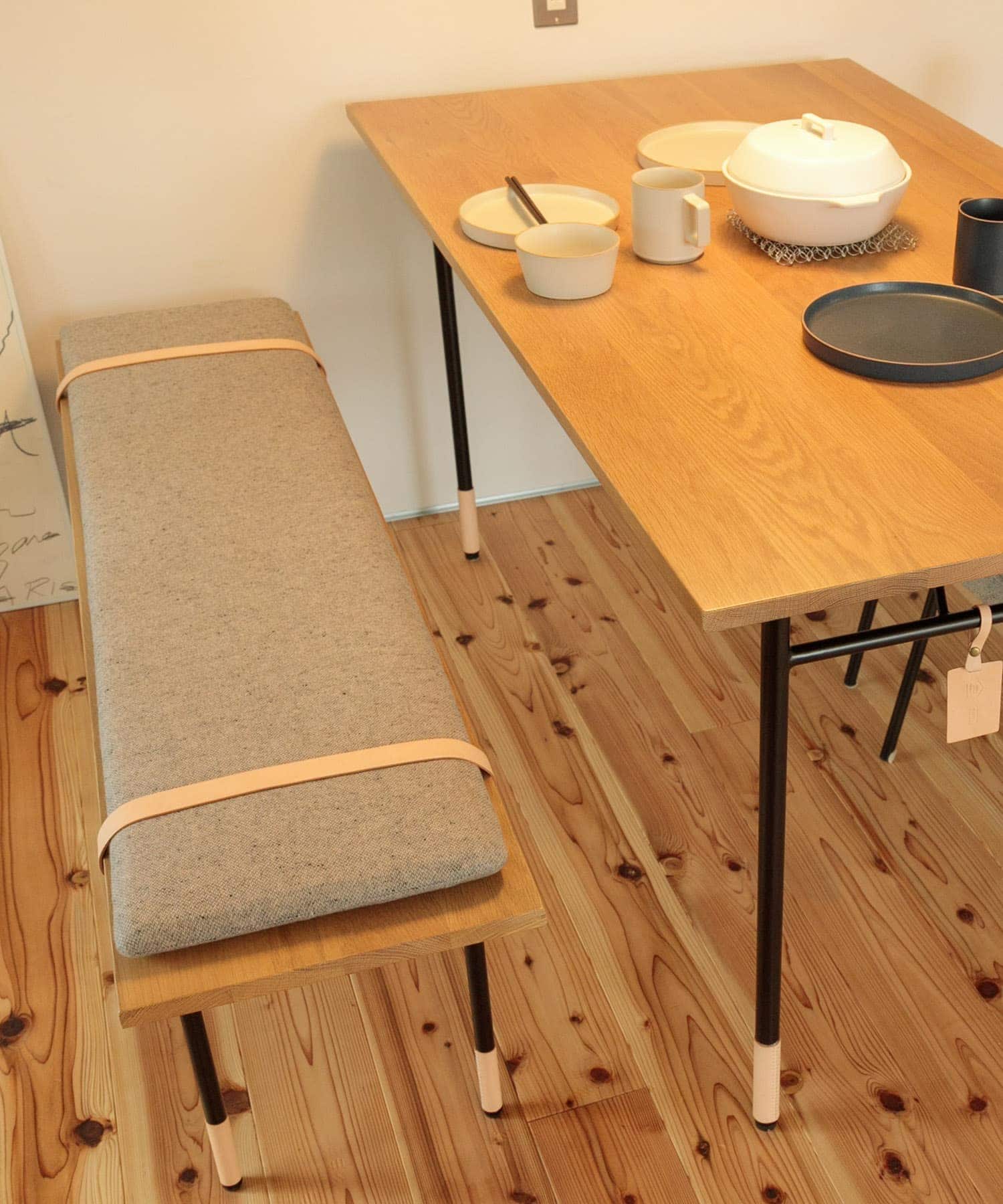 Luonka DOORS×SYOTYL　BENCH1450 FAB BLACK one