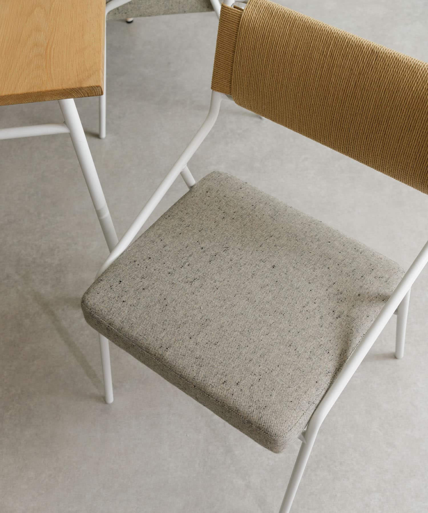 Luonka DOORS×SYOTYL　PP ST CHAIR FAB WHITE one