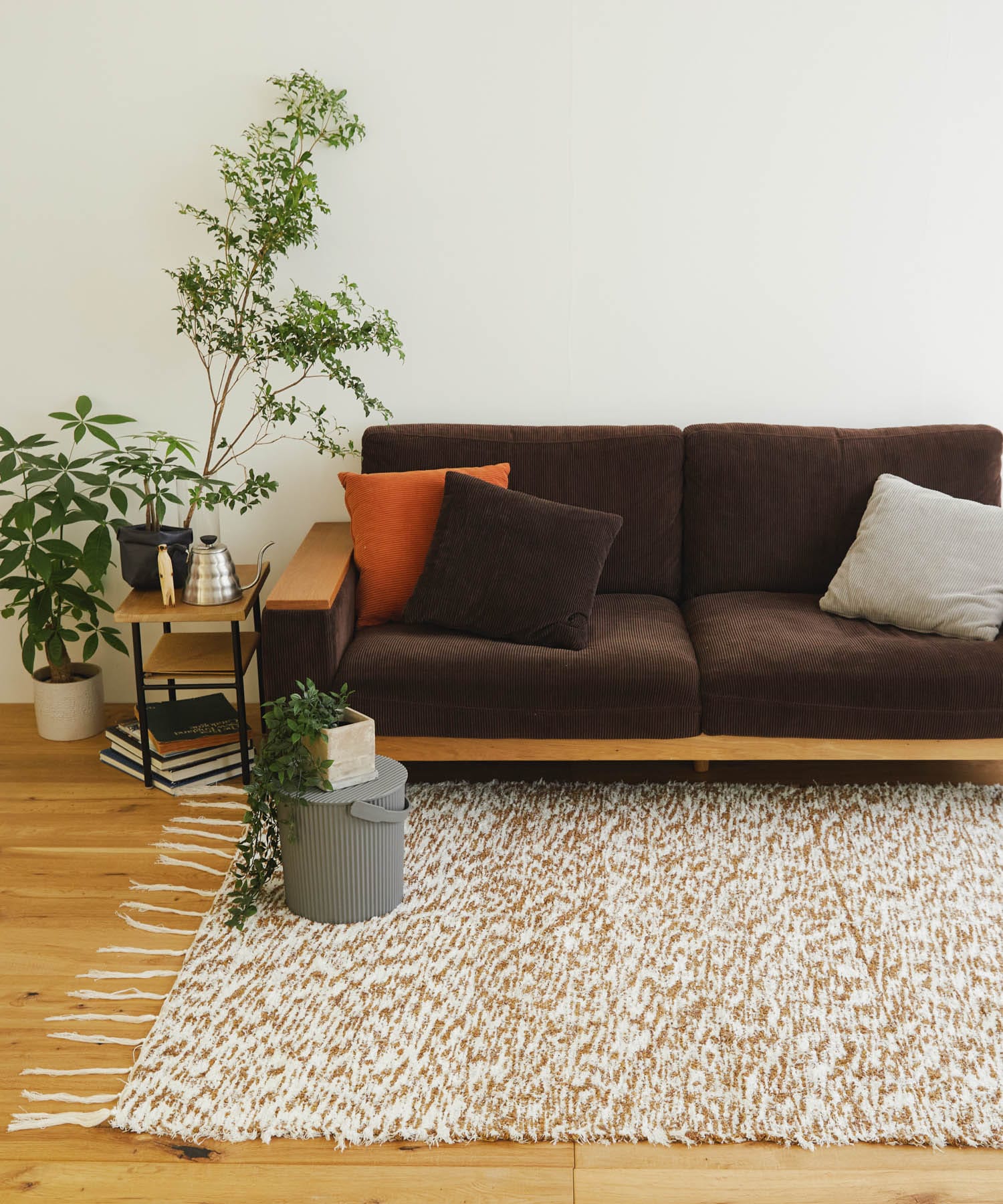 『別注』JARAPA×DOORS LIVING PRODUCTS　ミックスラグ 140×200