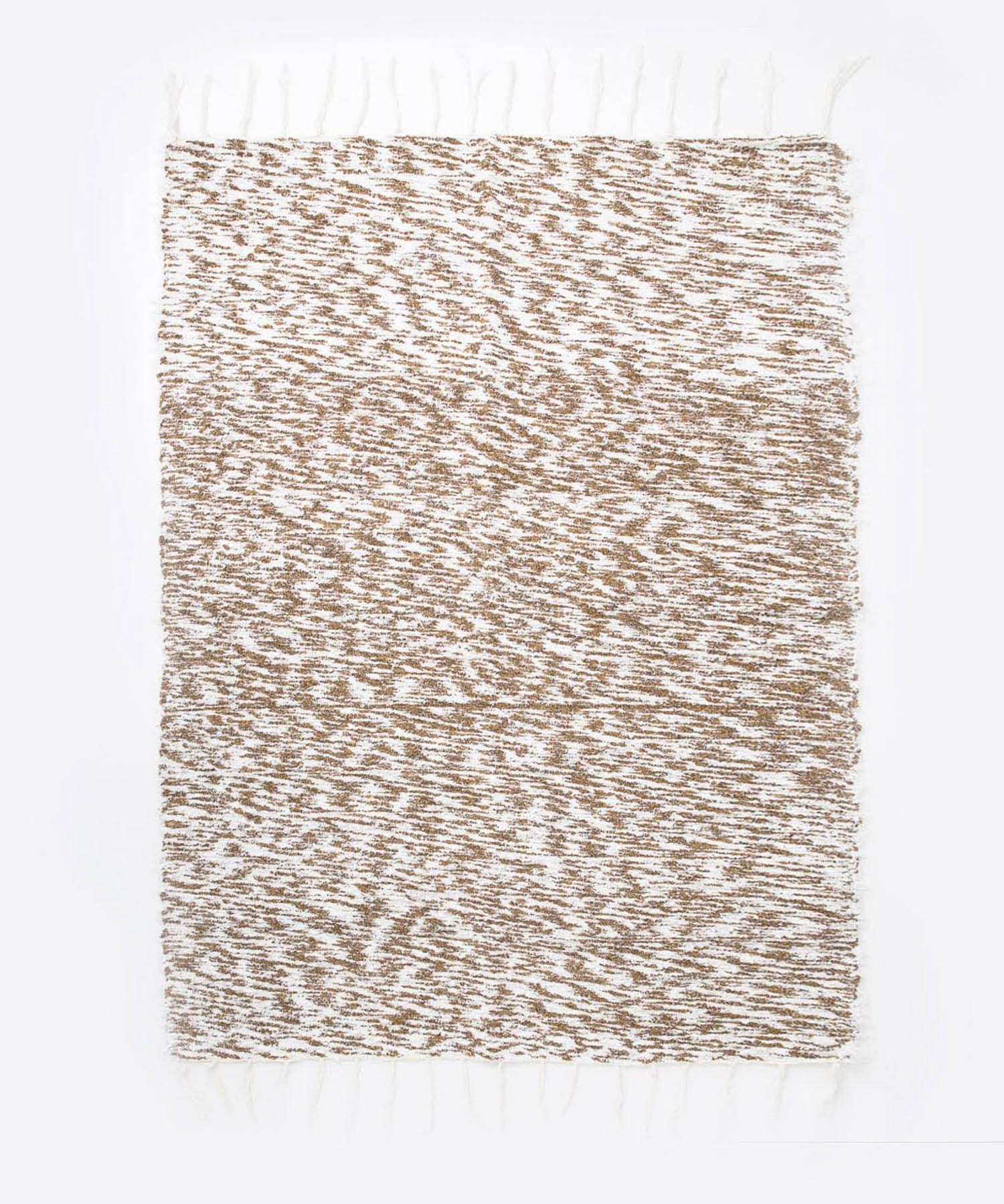 『別注』JARAPA×DOORS LIVING PRODUCTS　ミックスラグ 140×200 BRN×WHT M
